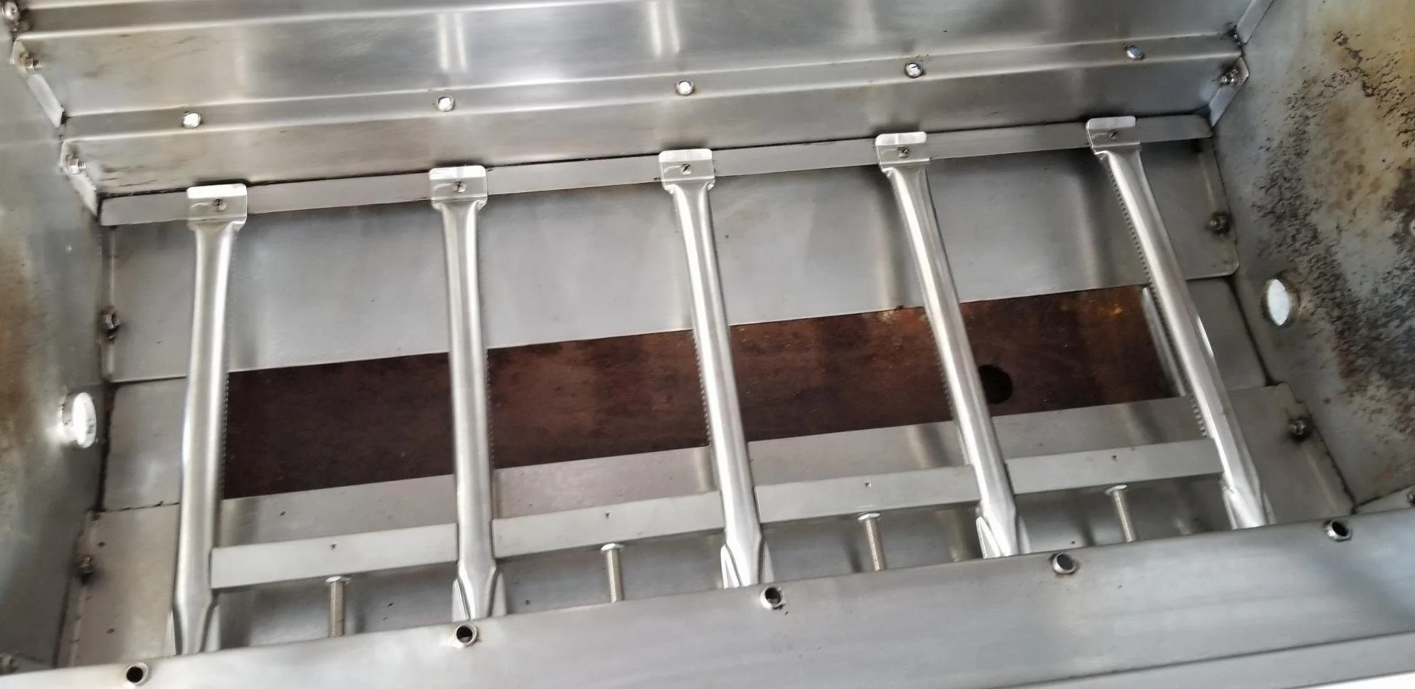 Palnik zamienny ze stali nierdzewnej 38,4 cm do grilla gazowego Barbecook Siesta 4 sztuki