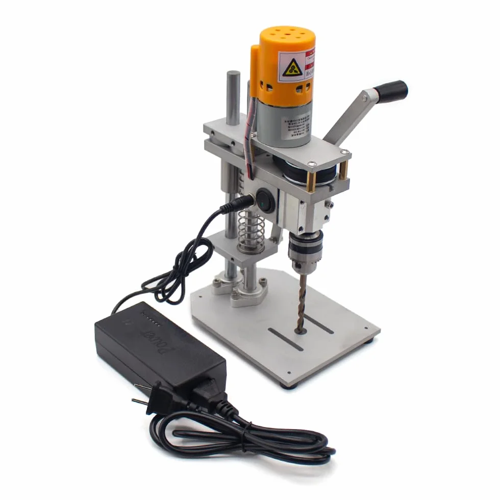 Toplionace Elektryczna Mini Wiertarka Precyzyjna CNC Wiertarka Stołowa Zestaw Wiertarka B10 Uchwyt Metalowy Drewniane Narzędzie do Majsterkowania 795 Silnik