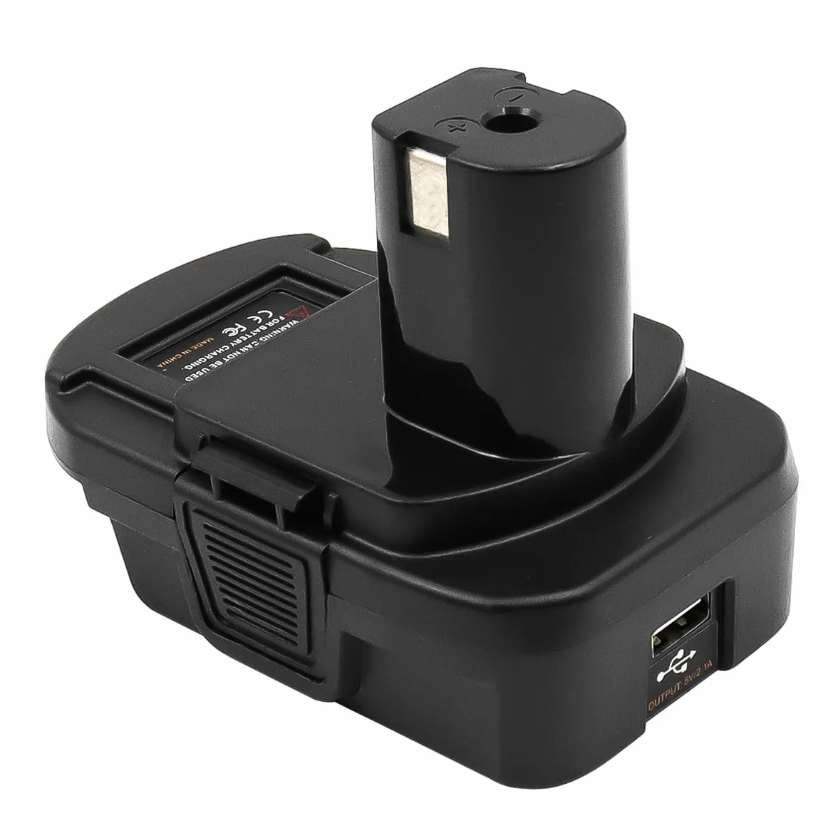 Sarini Adapter akumulatora Roybi 18 V z portem USB kompatybilny z akumulatorem litowo-jonowym Dewalt 18 V 20 V Milwaukee 18 V