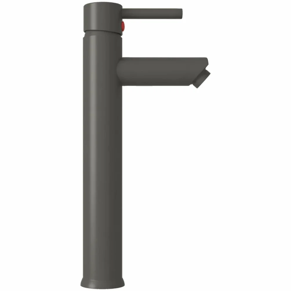 Umywalka ze szkła hartowanego z kranem i zestawem odpływowym push, okrągła umywalka nasadowa o średnicy 42 cm, bateria jednouchwytowa, zajmuje mało miejsca, łatwa w utrzymaniu, do łazienki