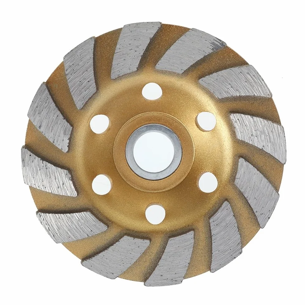 Diamentowe brzeszczoty do pił, Tarcza szlifierska garnkowa, 4 cale/100 mm, diamentowa tarcza do kamienia granitowego szlifierki kątowej, 1 szt