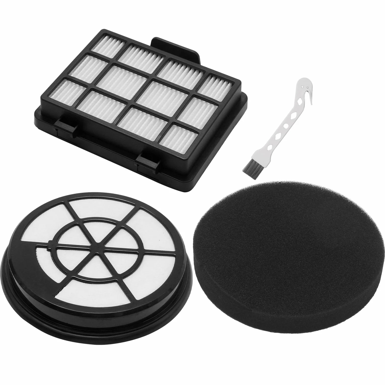 Zestaw filtrów HEPA, zamiennik do odkurzacza serii 2 BBZ152EF firmy Bosch BGC05 BGC05A320 BGS05, zawiera filtr wstępny, filtr uzupełniający i bawełnę filtrującą (1)