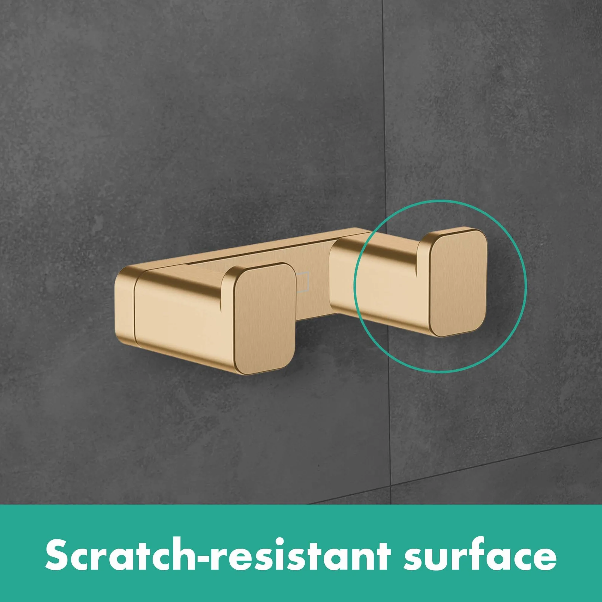 hansgrohe AddStoris Podwójny haczyk chrom, 41755000