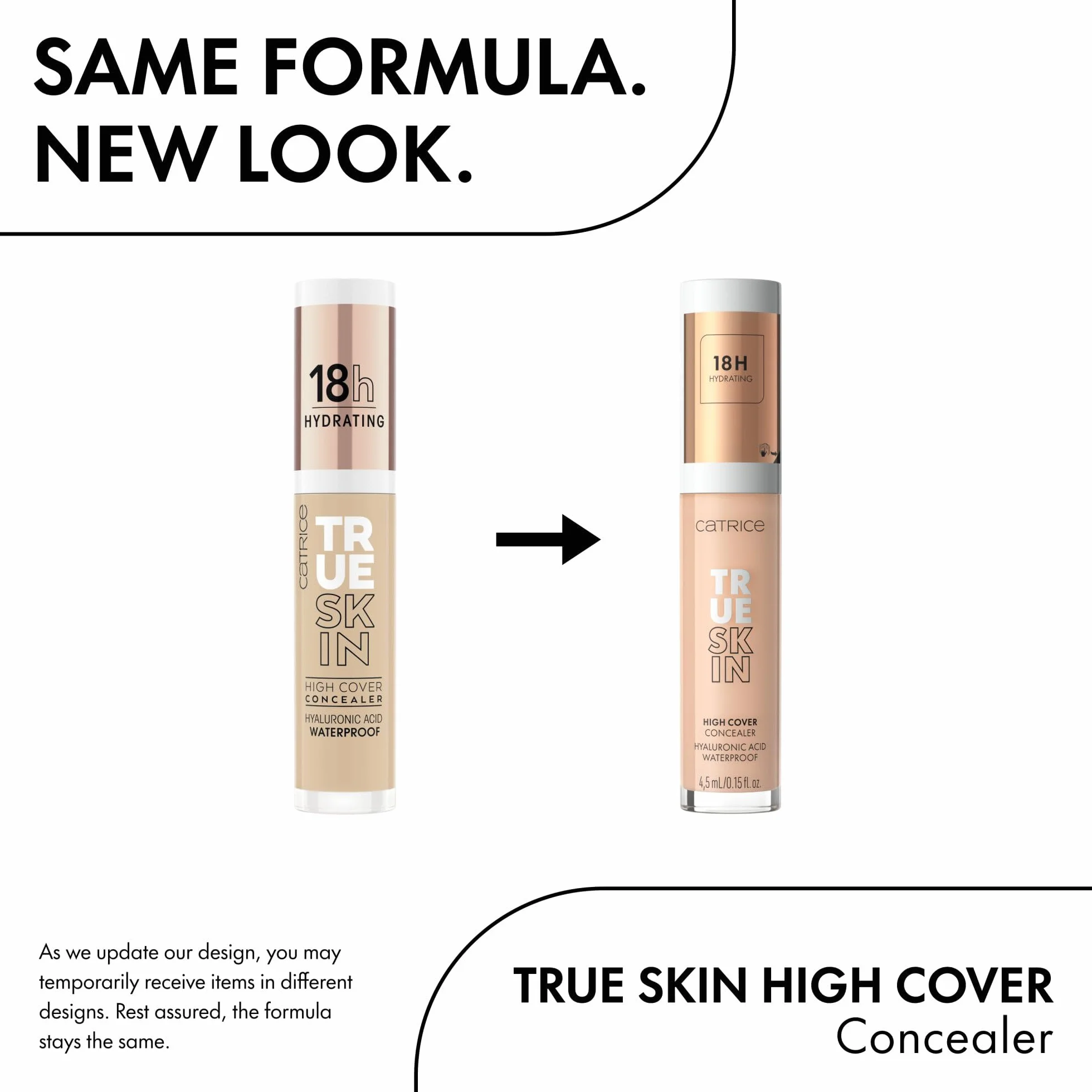 Catrice Korektor True Skin High Cover, zapobieganie wypryskom, nawilżanie, długotrwały, naturalny, matowy (4.5ml)