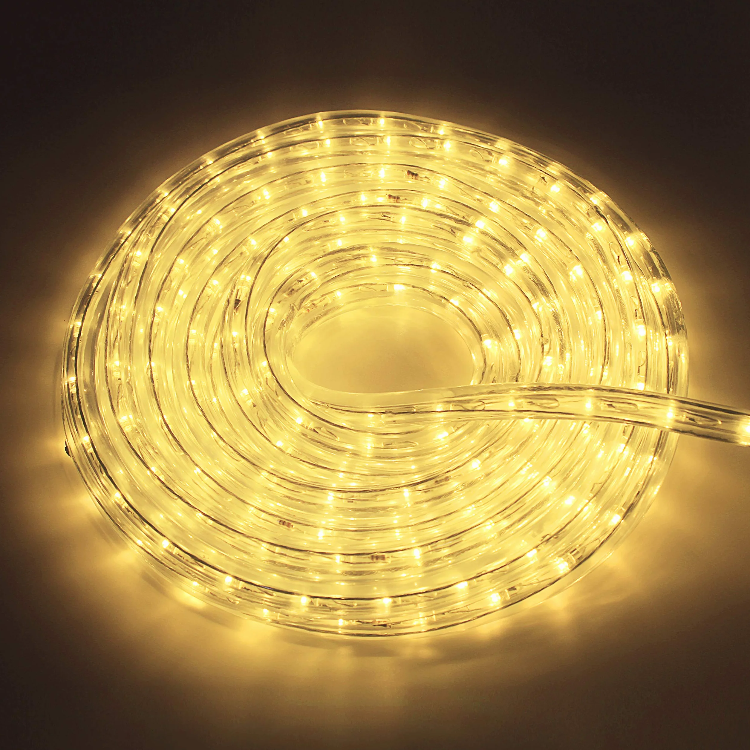 Forever Speed 14 m Wąż świetlny LED do Użytku na Zewnątr, Wodoodporny wąż LED Dekoracja i Oświetlenie, wąż świetlny LED na Boże Narodzenie, Wesele, Halloween, Ogrodu, Imprezę,Ciepła Biel
