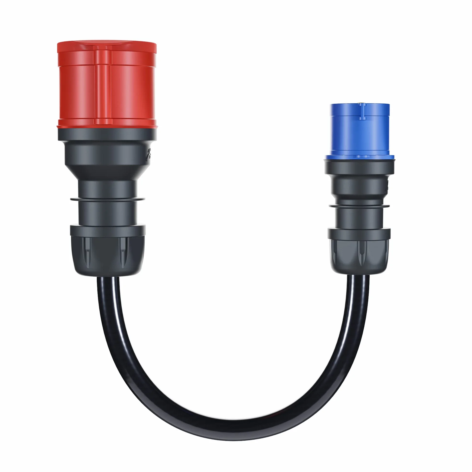 go-e zestaw adapterów dla stacji ładowania Gemini flex 22 kW do gniazda domowego CEE red 16A / CEE blue 16 A / 230V