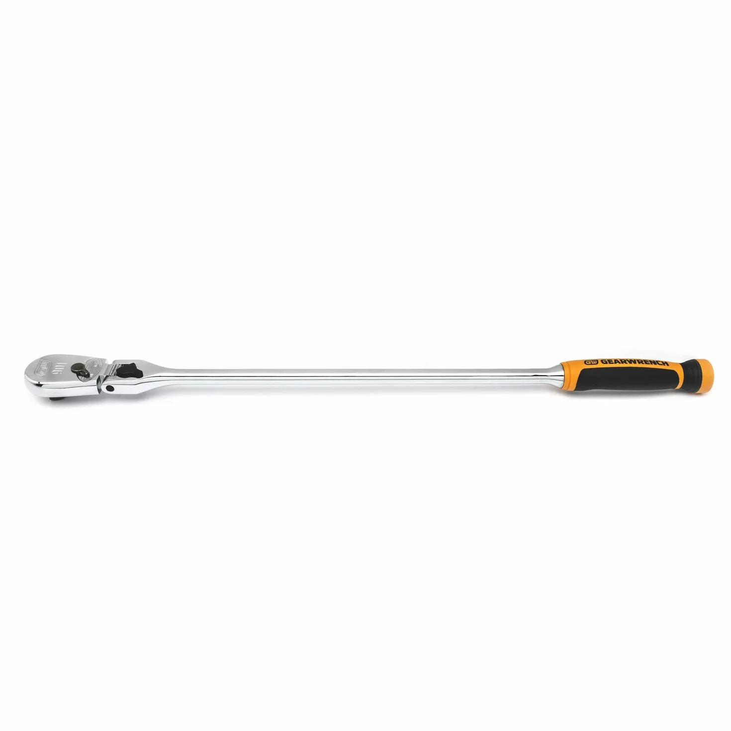 GEARWRENCH Napęd 1/5.1 cm 90 zębów podwójny materiał blokujący elastyczna głowica łezka grzechotka 61.0 cm - 81372T, Multi, jeden rozmiar