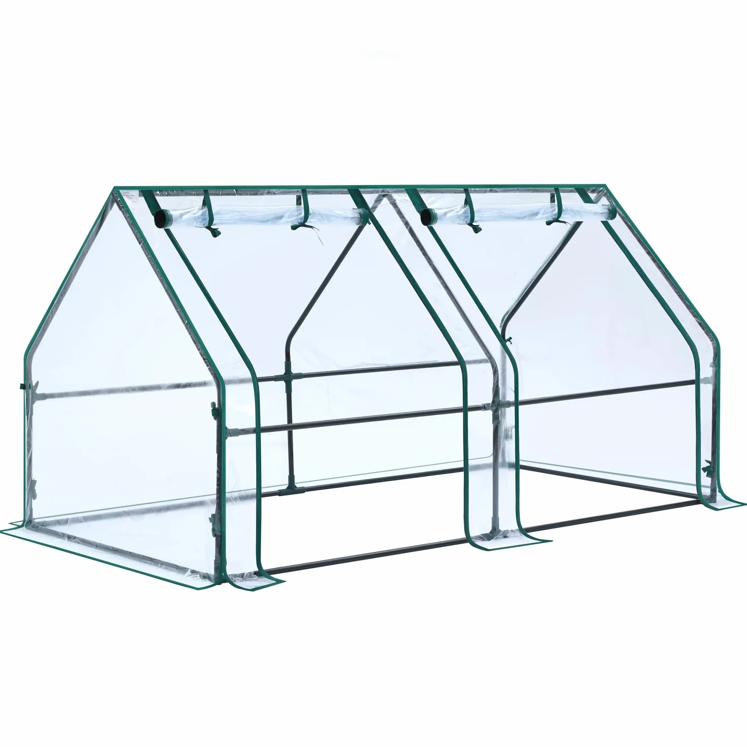 Ohuhu Przenośna mini szklarnia 180 x 91 x 91 cm wodoodporna UV plastikowa