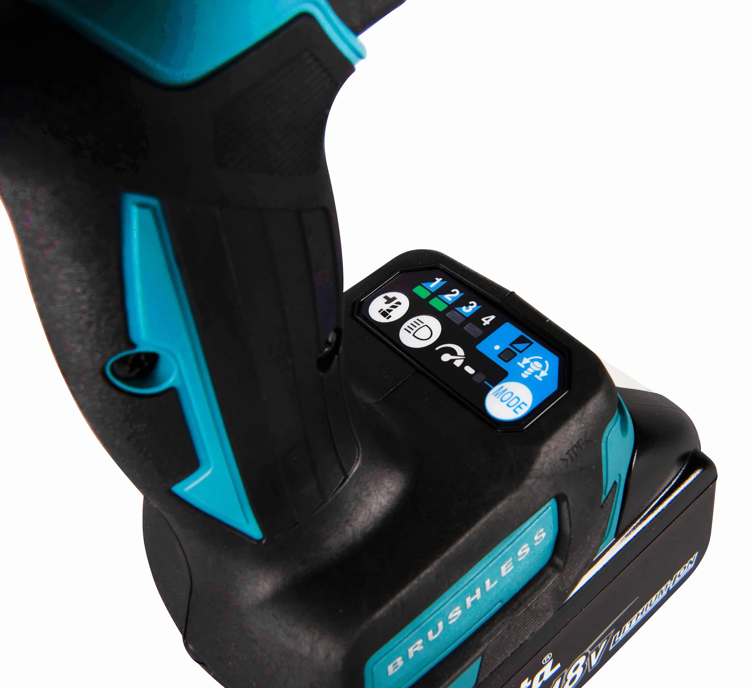 Makita DTW300TJX7 akumulatorowa wkrętarka udarowa 18 V w zestawie szybka ładowarka DC18RC i 2 x akumulatory BL1850B 5,0 Ah + 14-częściowy zestaw końcówek udarowych (E-16586) w MAKPAC rozm. 2
