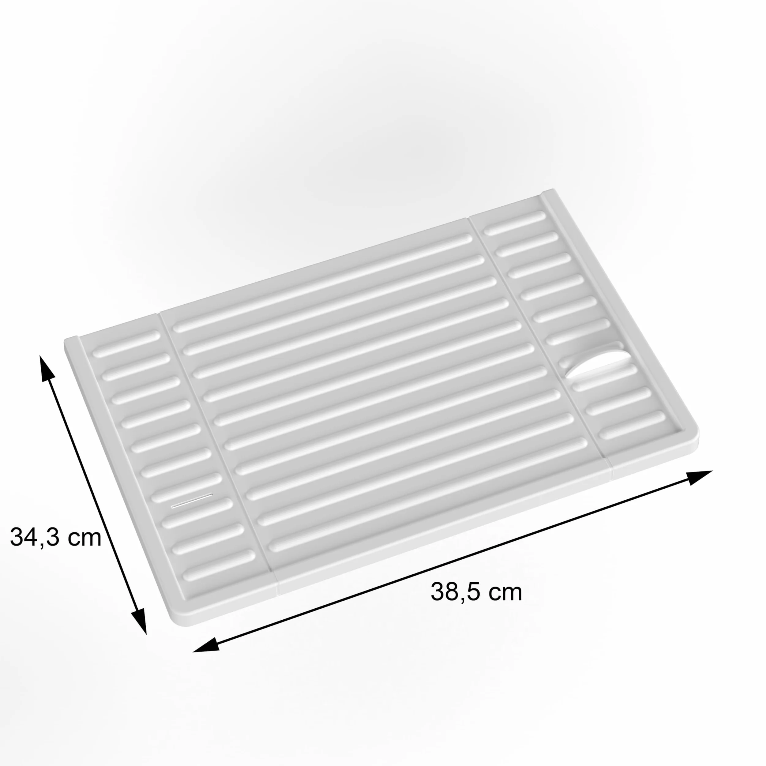 Adventa: Umywalka z żywicy PP z deską myjącą, łatwa instalacja, odporna na kwasy, pralnia, garaż, na zewnątrz, 59 x 40 cm x 74 cm, biała