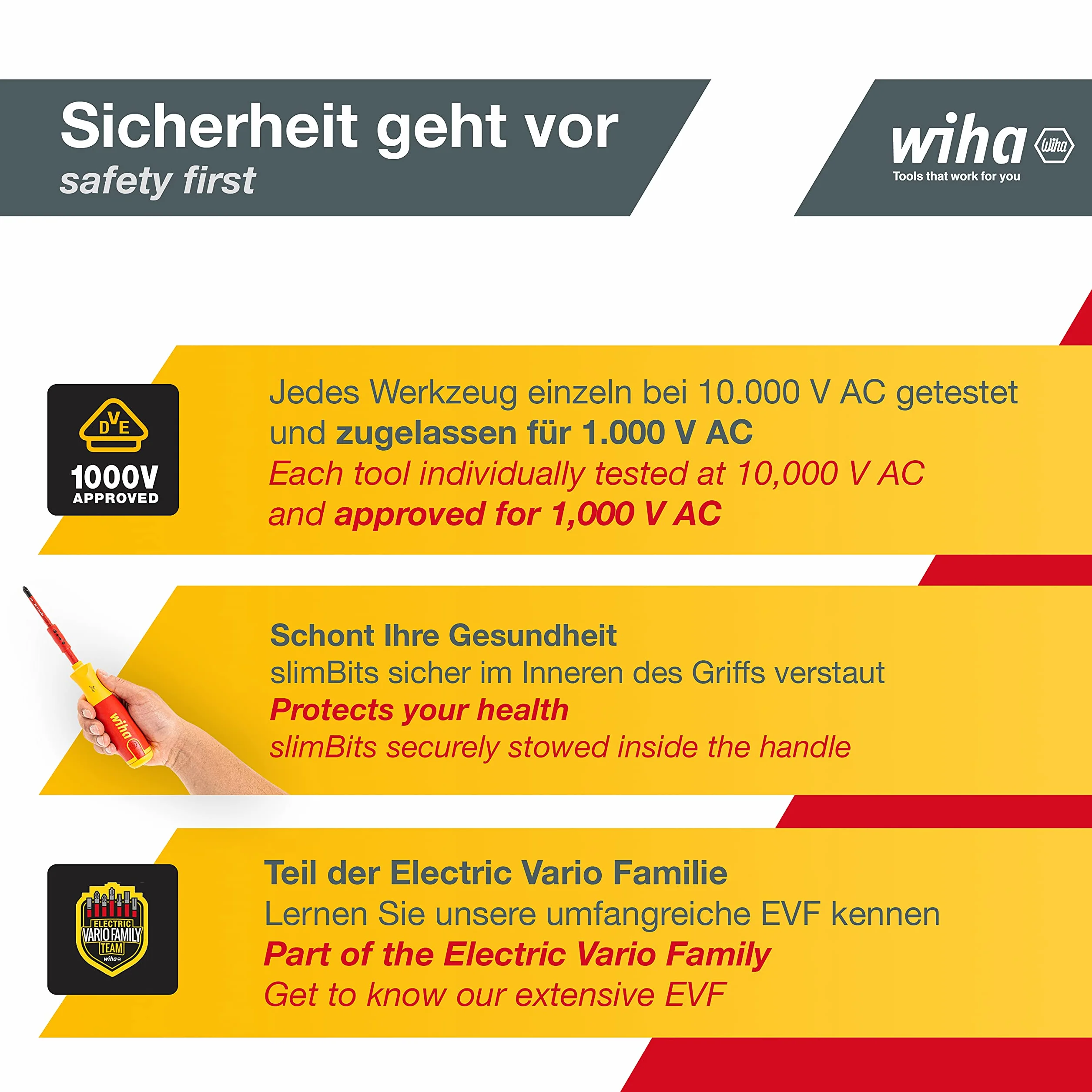 WIHA 41235 LiftUp elektryczny śrubokręt z ładowarką LiftUp Electric SB 2831-09023 LiftUp Electric Ref. SB283109023
