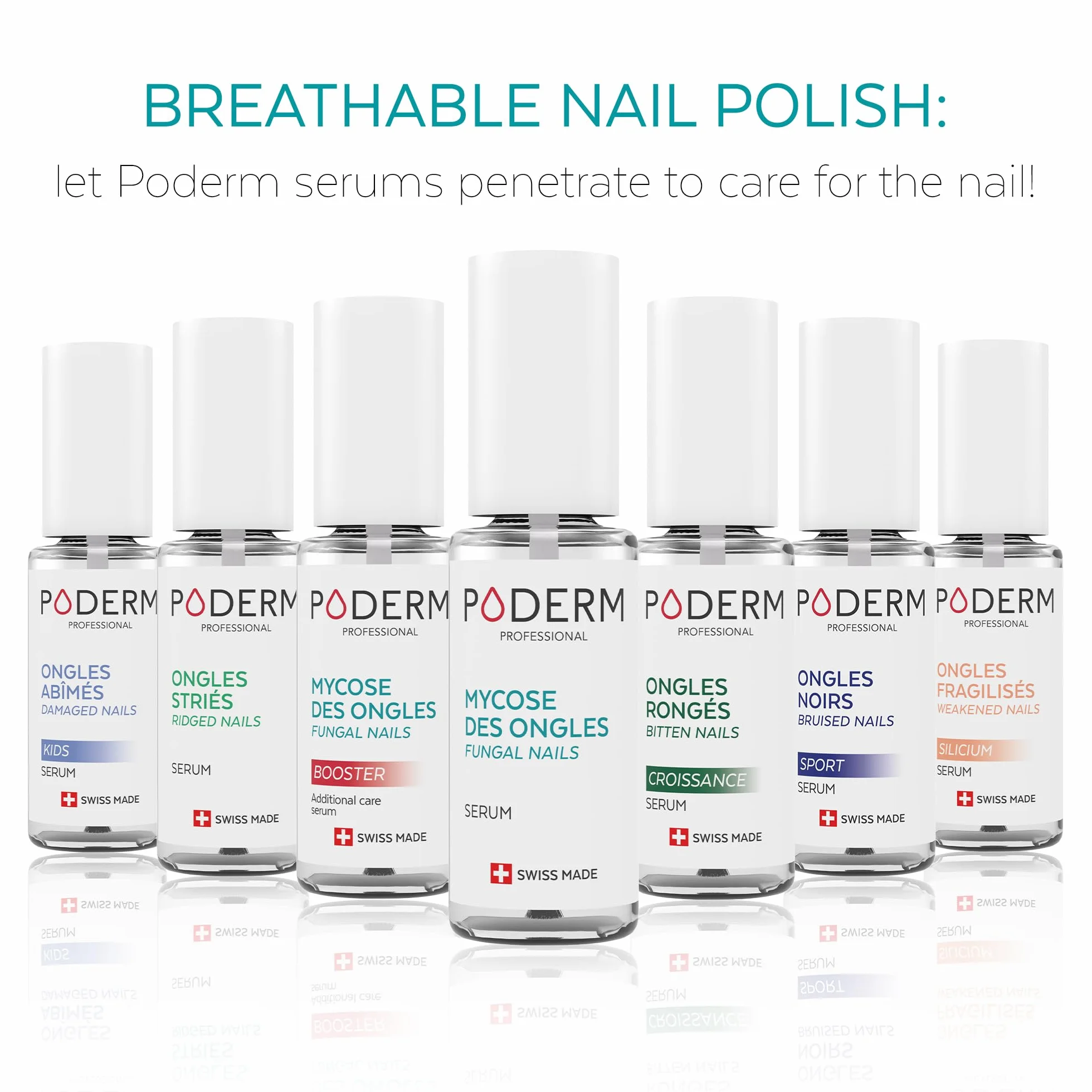 LAKIER DO PAZNOKCI | Lakier Czerwony Allure Tea Tree - Zapobieganie i leczenie żółtych/uszkodzonych paznokci przez grzybicę paznokci - Pielęgnacja i kolory - Swiss Lab