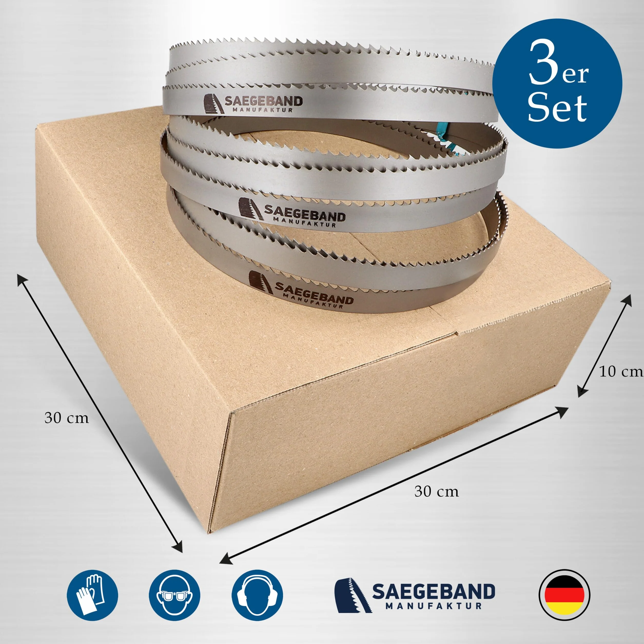 3 x M42 HSS taśma bimetaliczna 2140 x 20 x 0,9 mm z 5/8 ZpZ, brzeszczot do piły taśmowej