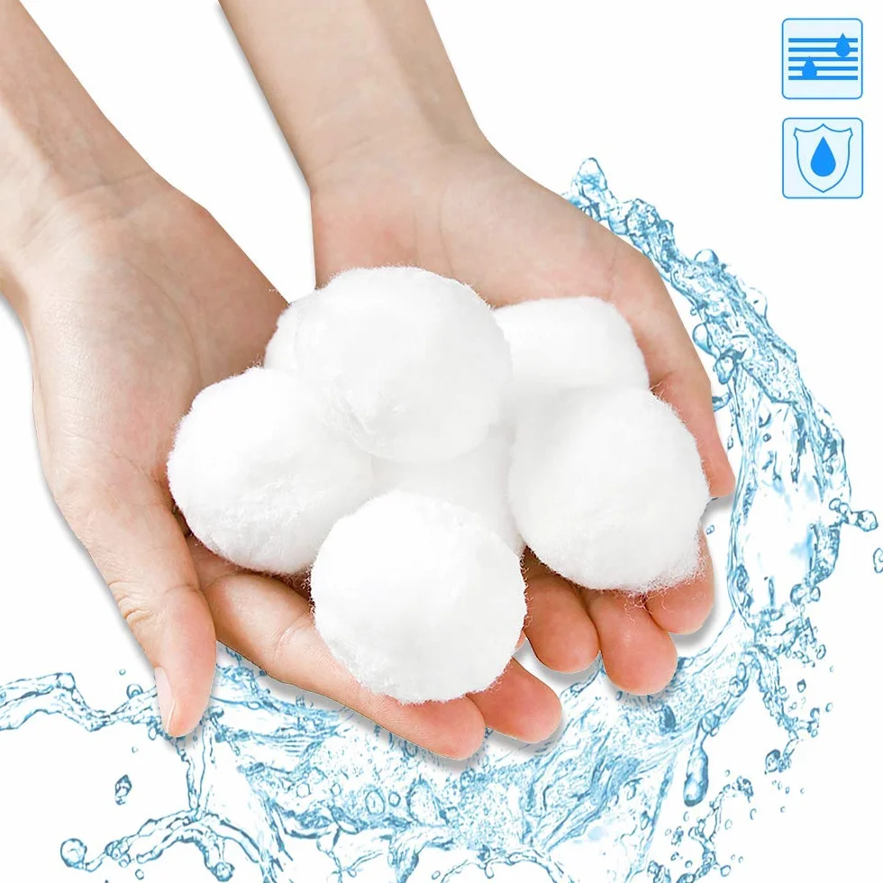 UISEBRT Piłki filtrujące do instalacji filtra piaskowego – 2800 g, kulki filtrujące zastępują 100 kg piasku filtrującego, odpowiednie do basenów, pompy filtrującej (2800 g)