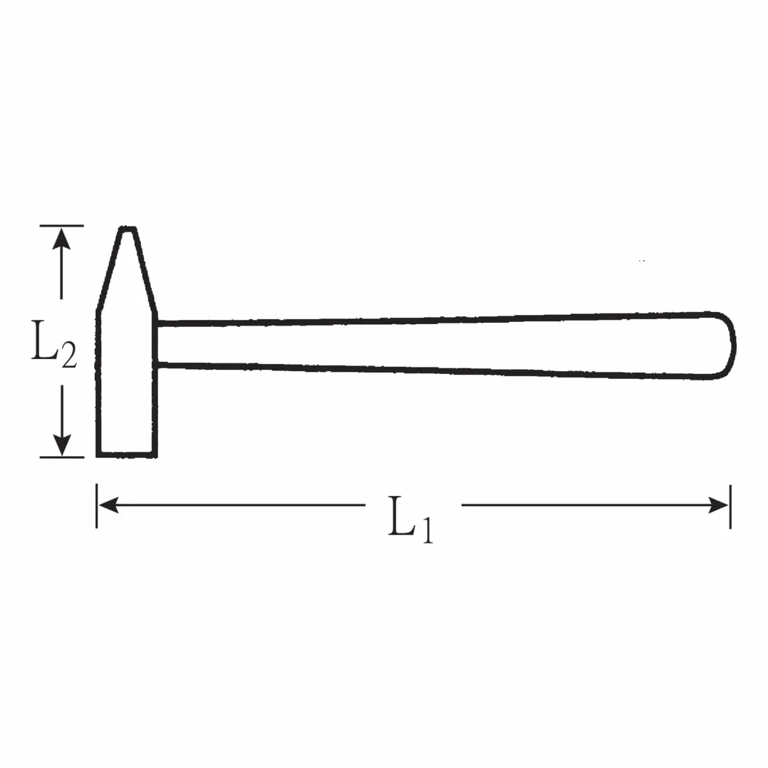 Stahlwille Młotek ślusarski 800 g dł. 350 mm