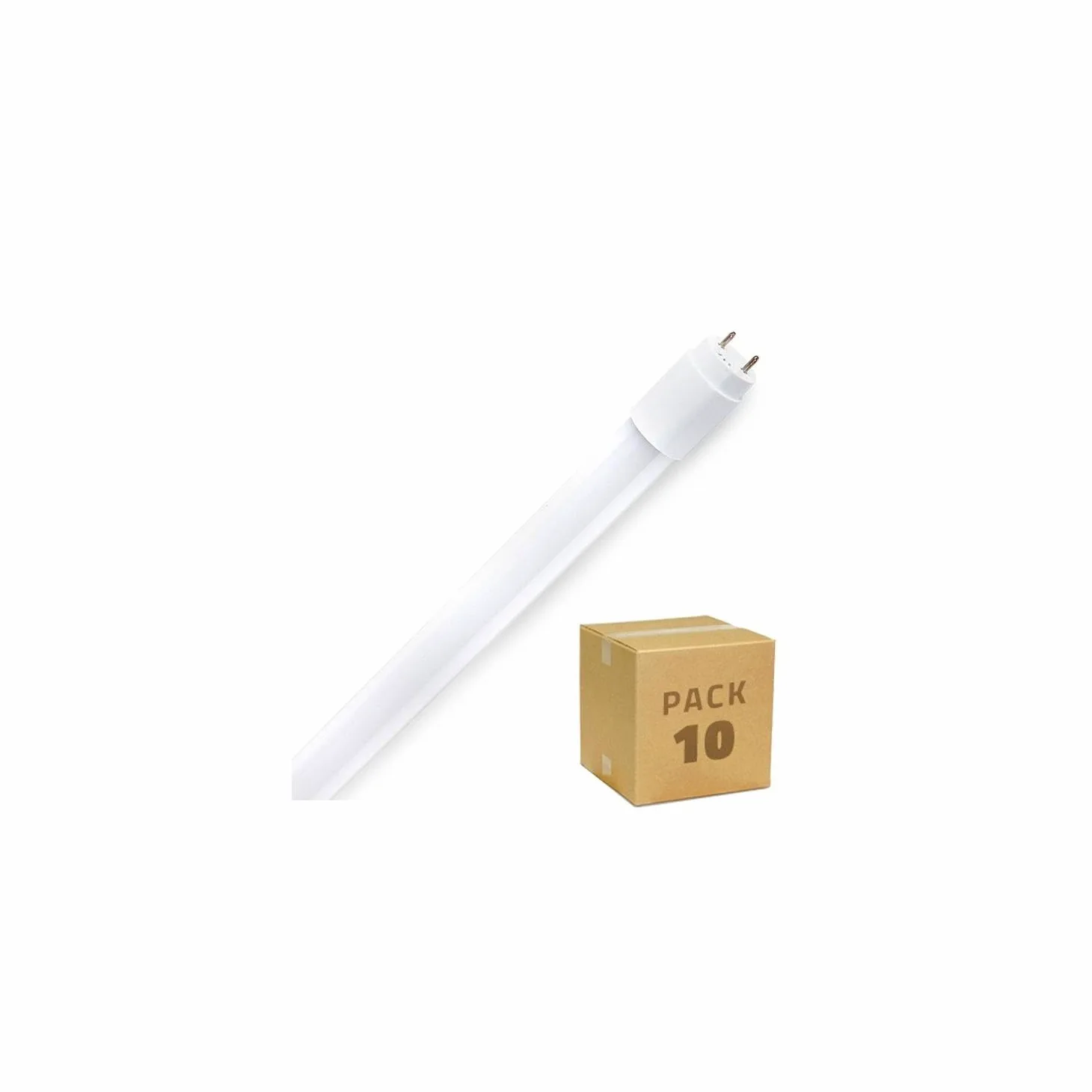 LEDKIA Świetlówka LED T5 145cm ze Szkła Dwustronne Podłączenie 18W (Zestaw