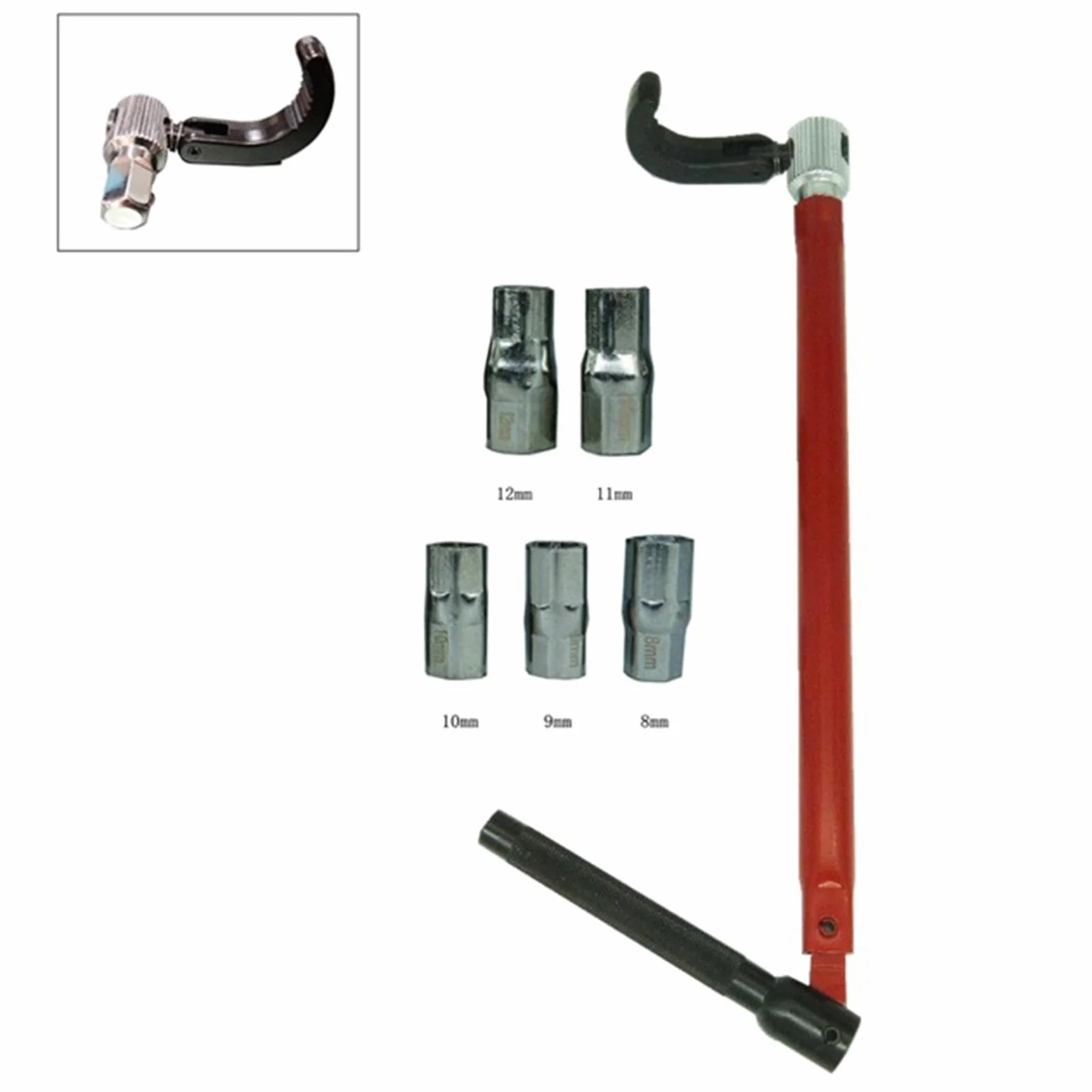 Zestaw kluczy do kranu, zestaw kluczy nasadowych do kranu, zestaw narzędzi do instalacji i demontażu, dla hydraulików (8-13 mm) (3 zestawy)