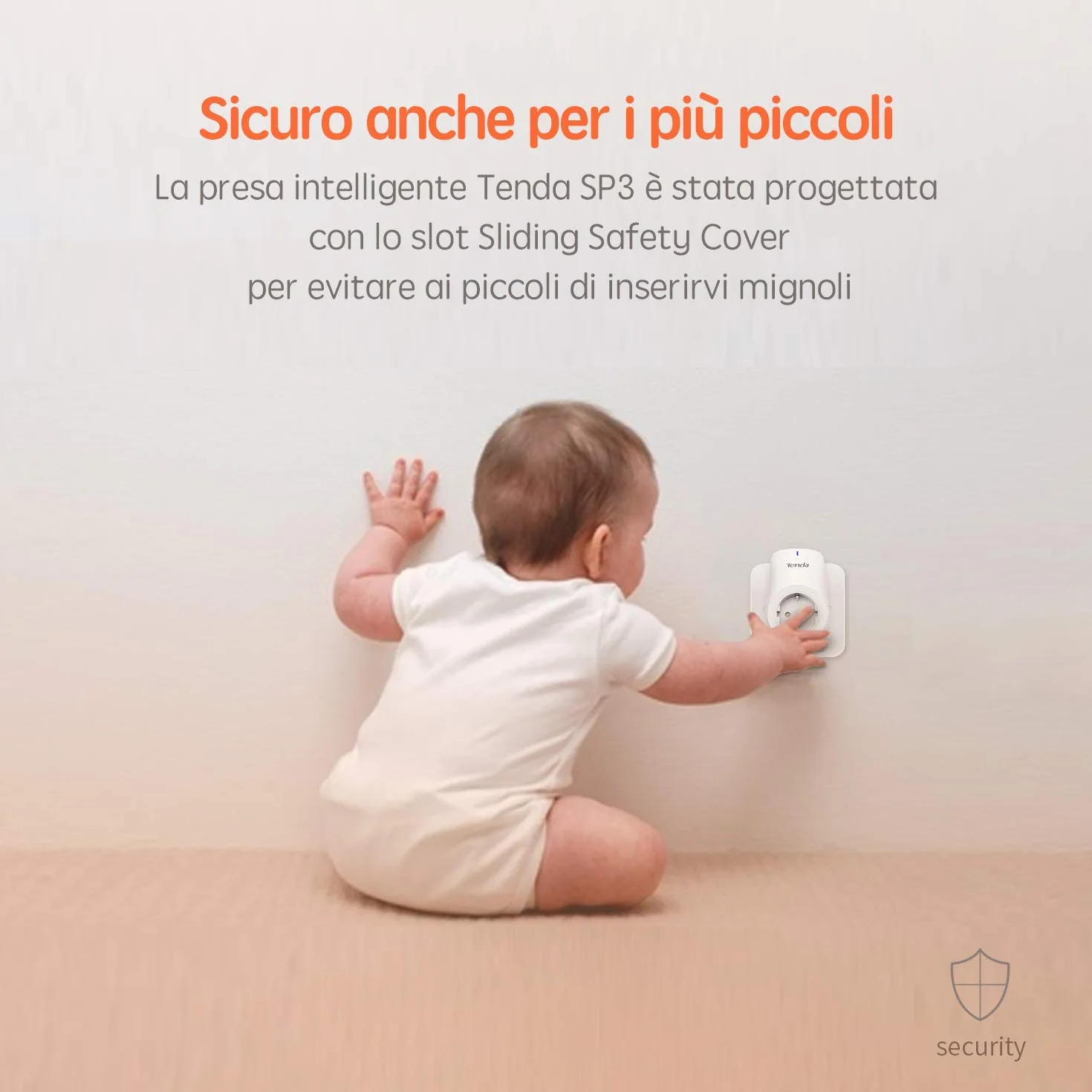 Tenda Gniazdo Wi-Fi, Smart Home WiFi, zdalne sterowanie, sterowanie czasem, sterowanie głosem, współpracuje z Alexa, Google Home, białe (SP3)