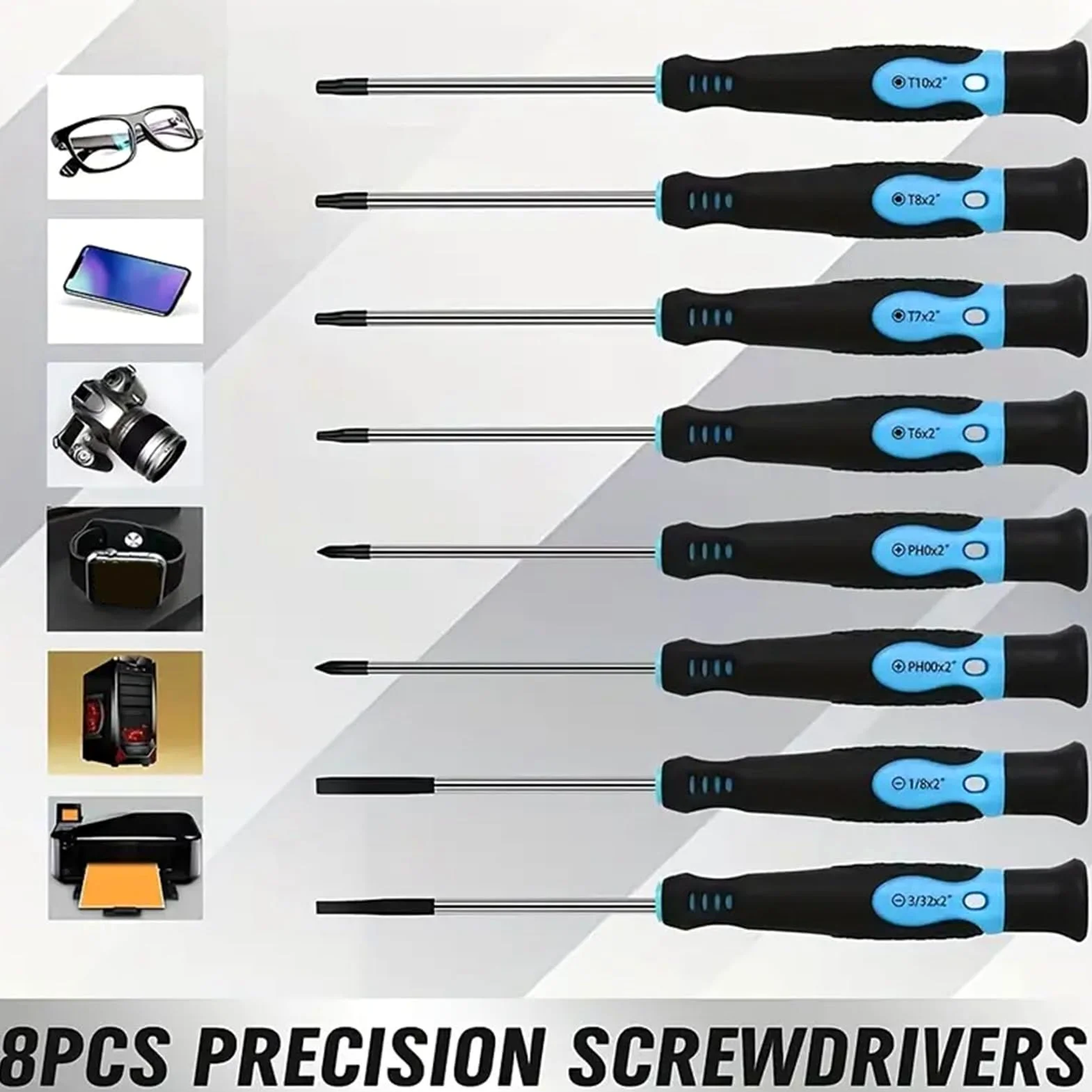 Magnetic Screwdriver Zestaw Narzędzi Do Naprawy Końcówek | Komplet Śrubokrętów Z Etui Do Konserwacji Komputerów Zegarków Okularów Sprzętu AGD Napraw Samochodowych Domowych I