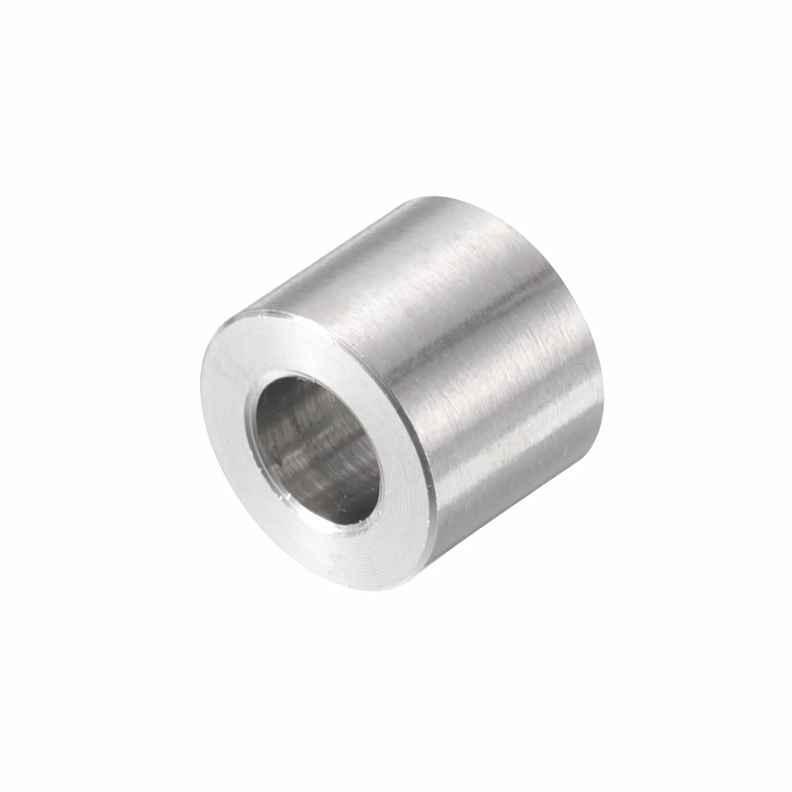 QUARKZMAN 12 sztuk dystansowy ze stali nierdzewnej 6,2 mm otwór x 12 mm OD x 10 mm długość tuleja śrubowa proste wykończenie okrągły metalowy element dystansowy do śrub śrub i prętów M6