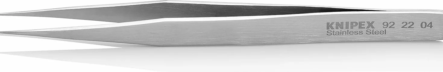 KNIPEX Pinceta uniwersalna matowe gładkie 128 mm, 92 22 04
