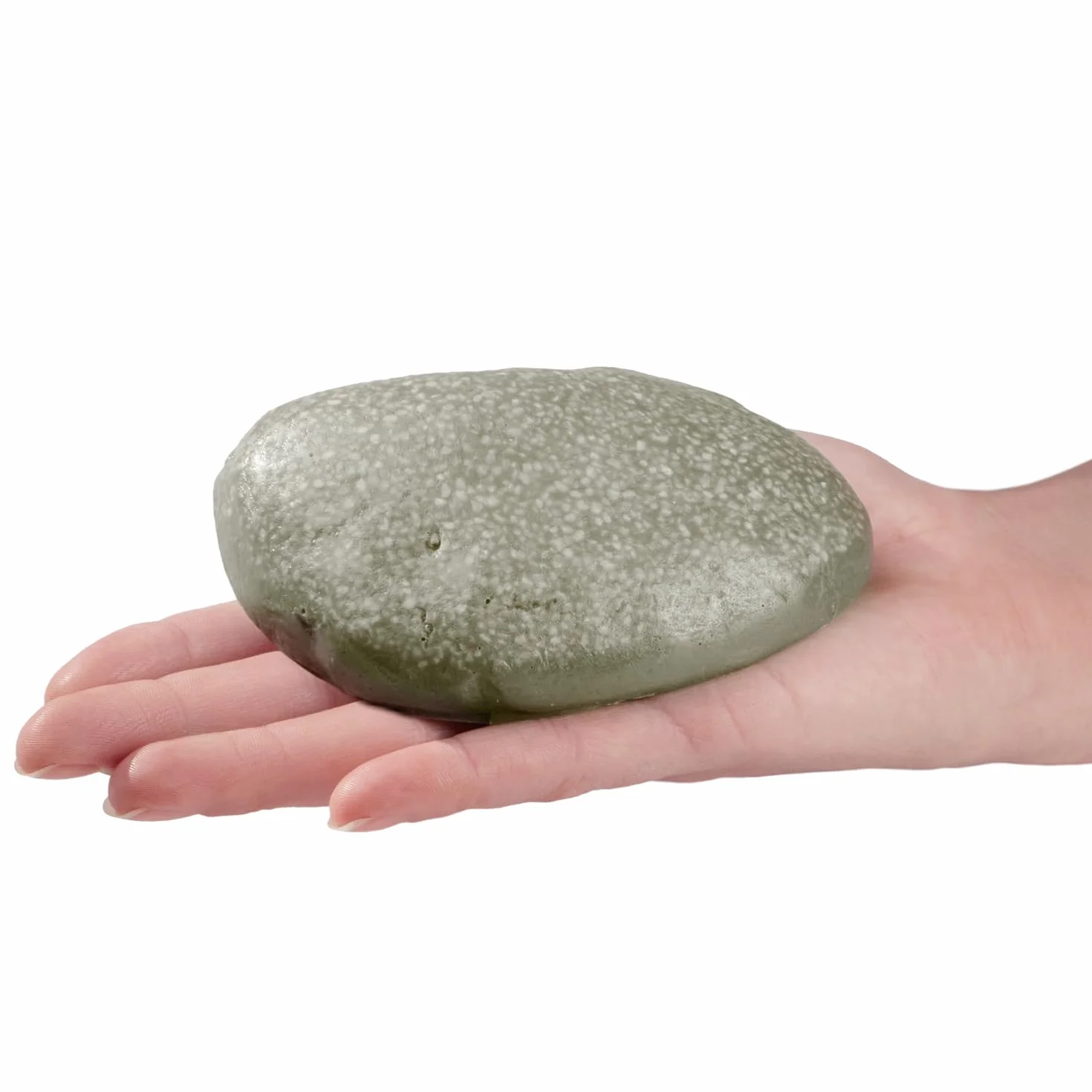 COM-FOUR® Key Stone „Pebblestone” - imitacja kamienia z tajna przegródka - sztuczna skala do geocachingu - kryjówka na klucze o wygladzie kamienia - kamienny manekin (1 sztuka - plaska)