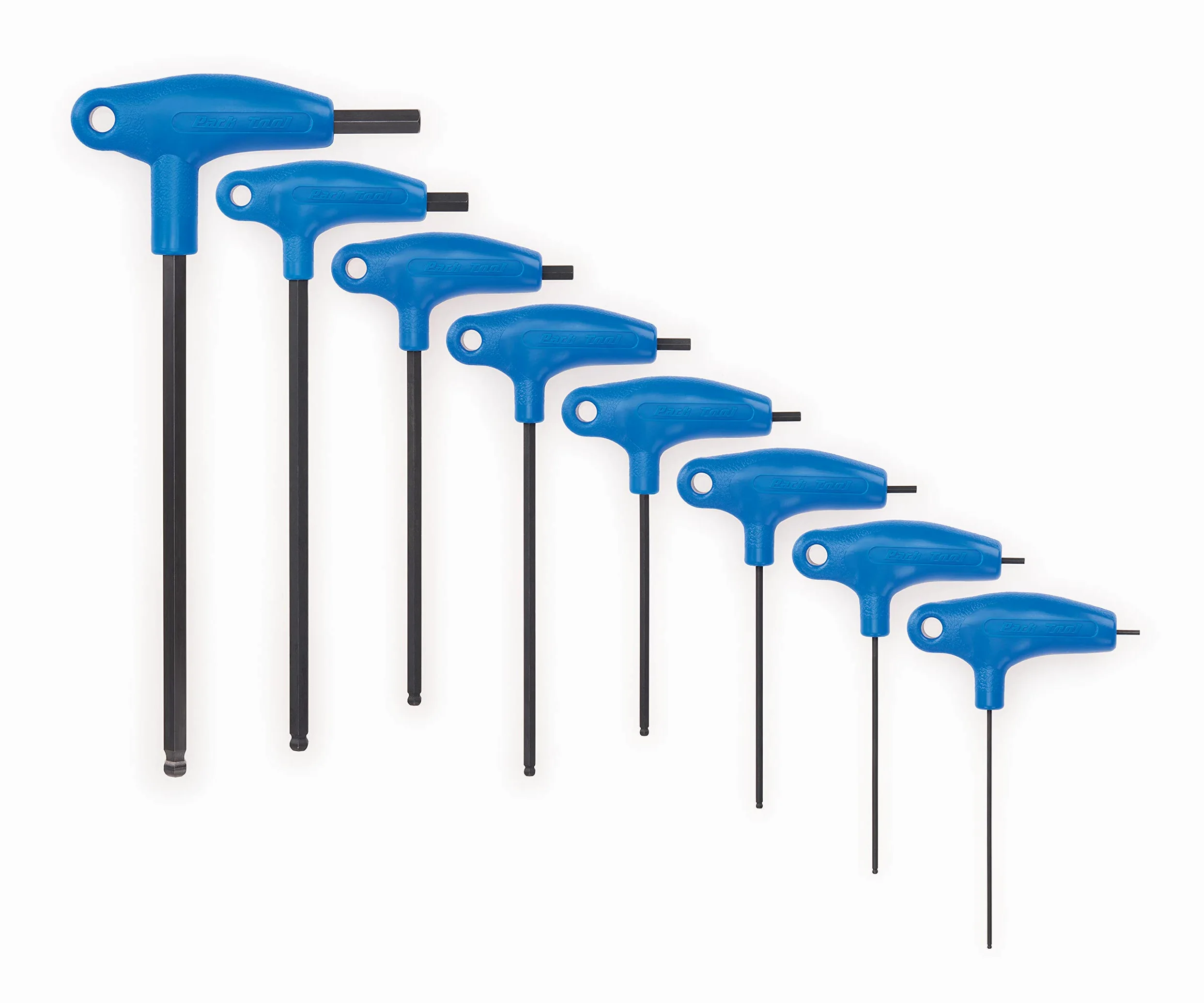 Park Tool PH-1.2 Zestaw kluczy sześciokątnych z uchwytem P, niebieski