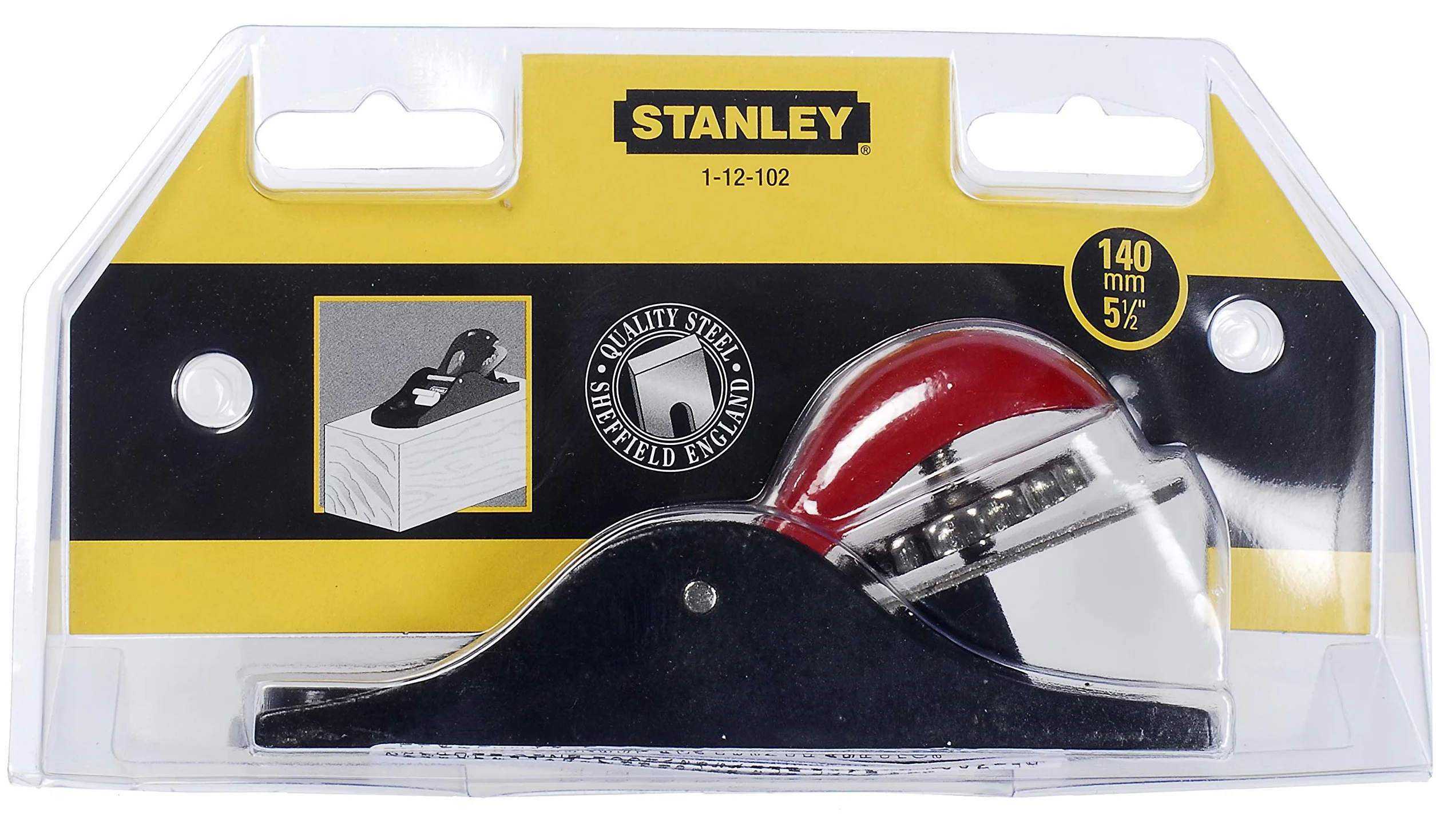 Stanley 102 regulowany samolot blokowy - żeliwo, ogólne zastosowanie, modelarze, zastosowania rzemieślnicze, lekkie prace