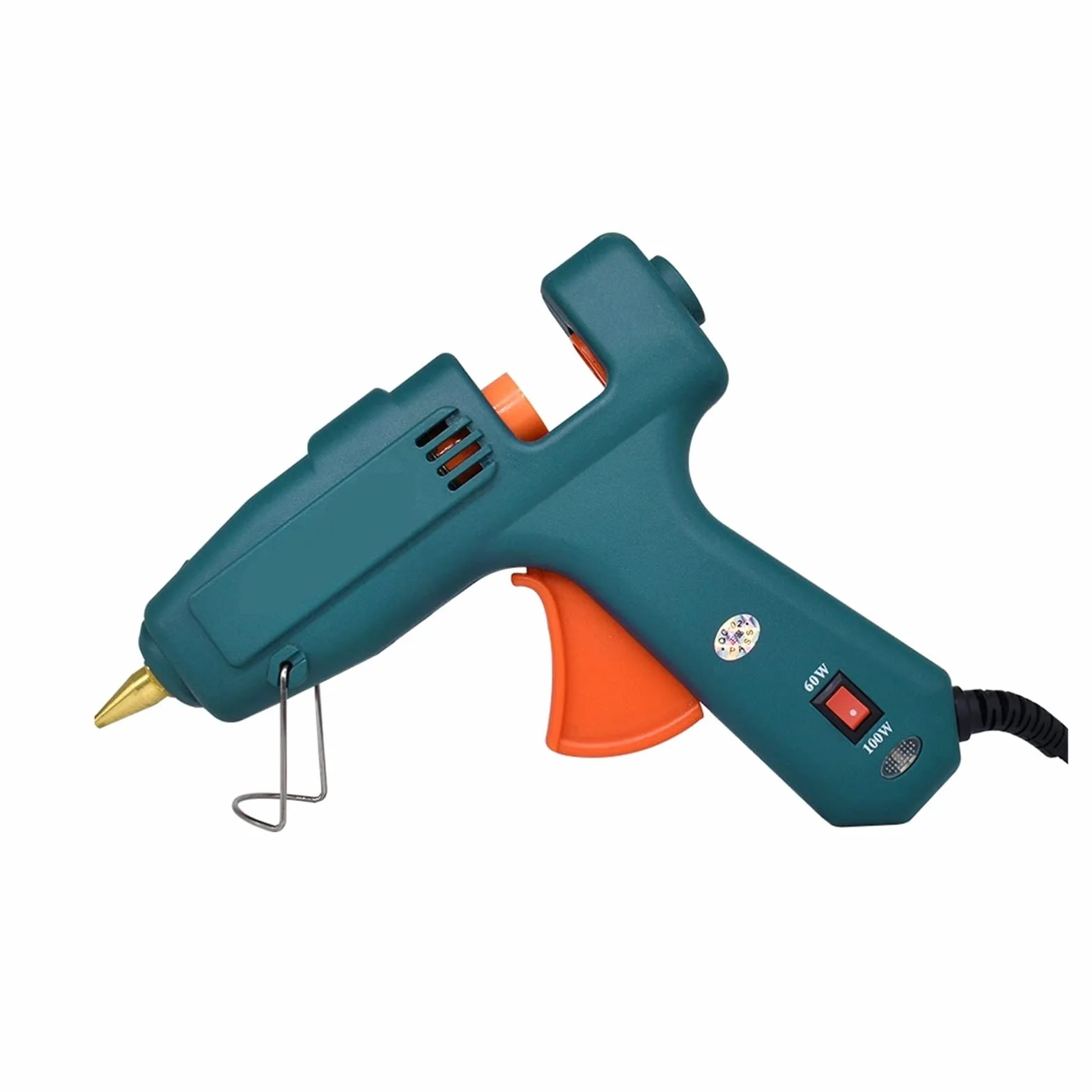Pistolet do klejenia na gorąco 60/100W Dual Power pistolet w wysokiej temperaturze gospodarstwa domowego, użyj 11mm kleje sztyfcie z 5 szt. Dyszy Szybkie Nagrzewanie(SET-6)