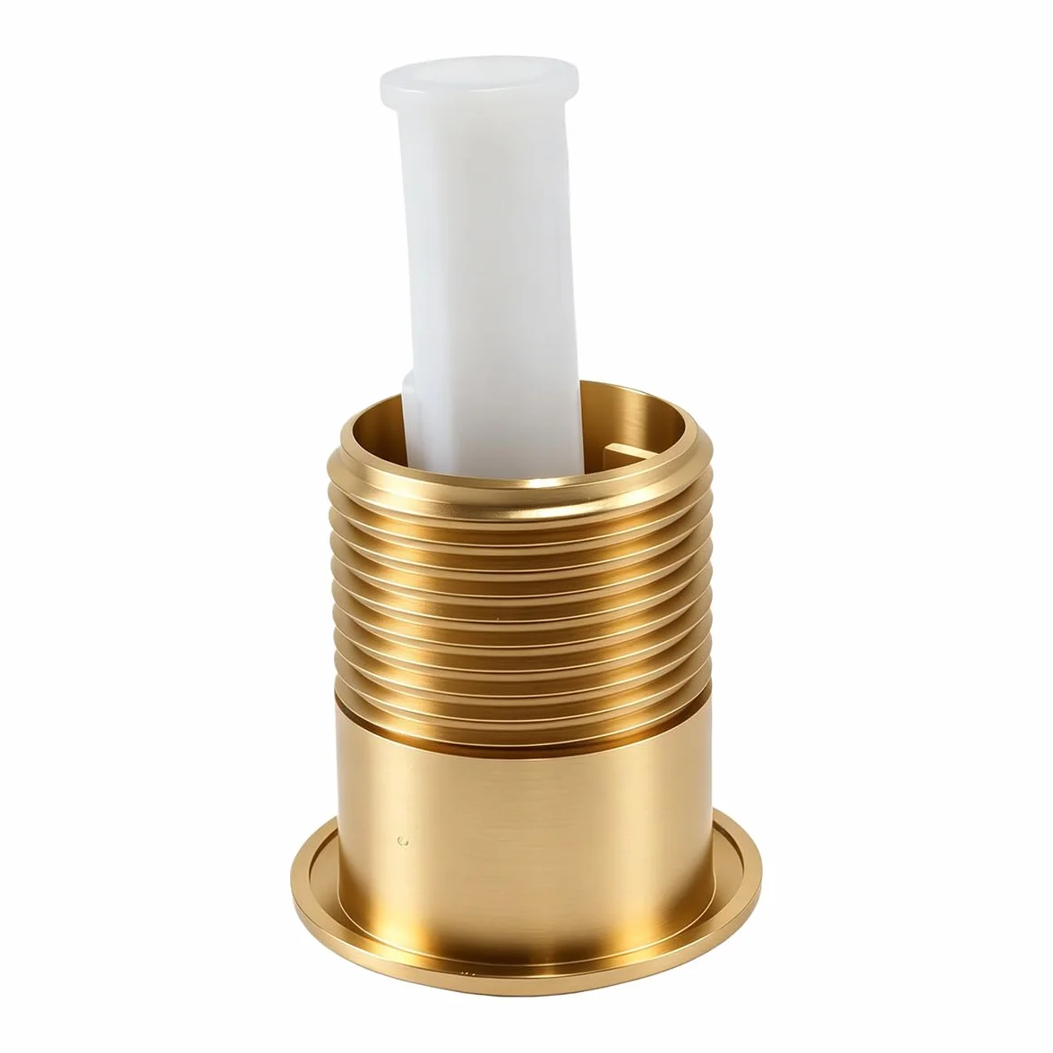 Ticha Wymienny przycisk spłukiwania toalety, okrągły kształt, nowoczesny przycisk do toalety, do Skipper 45 Dual Flush Cistern (złoty)