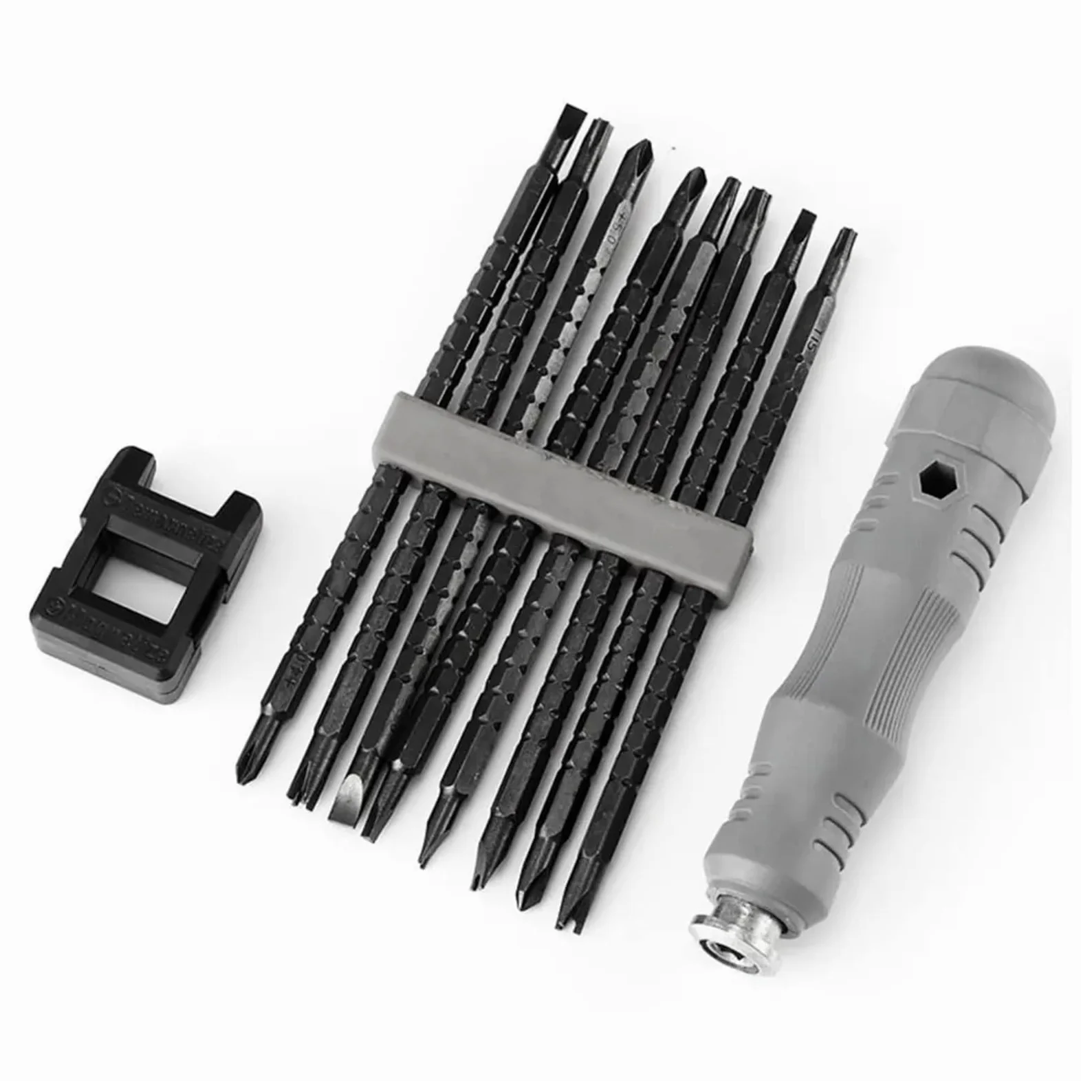 Zestaw wkrętaków magnetycznych 18 w 1, specjalny kształt klucza Torx CRV, teleskopowy stop stali, 1 sztuka