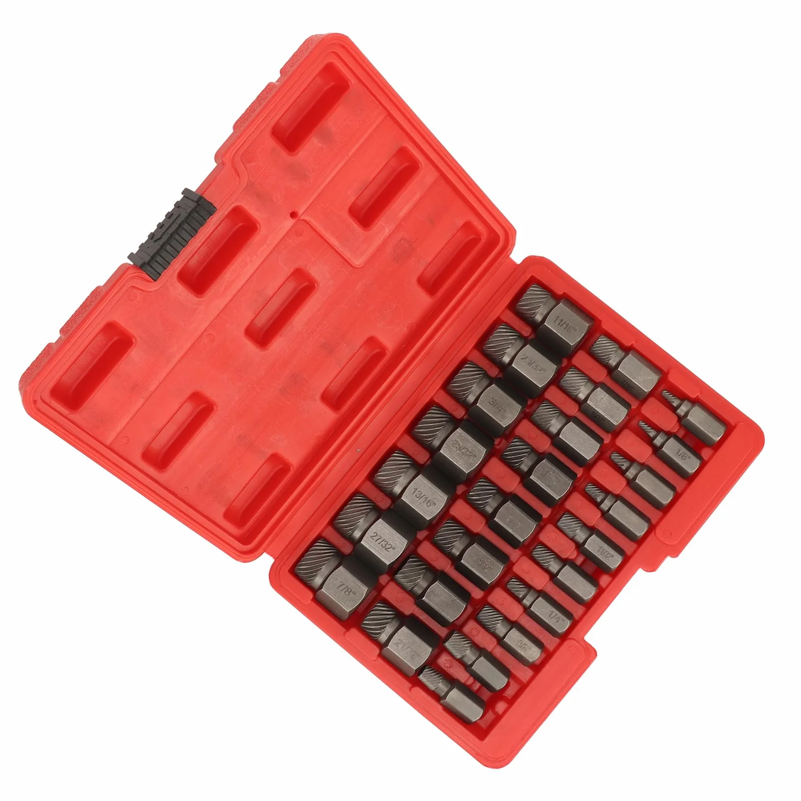 25pcs Zestaw Ekstraktora śrubowego Wydajny Stal Easy Out Multi Spline Extractor Set dla Narzędzi Zasilania i Ręcznego
