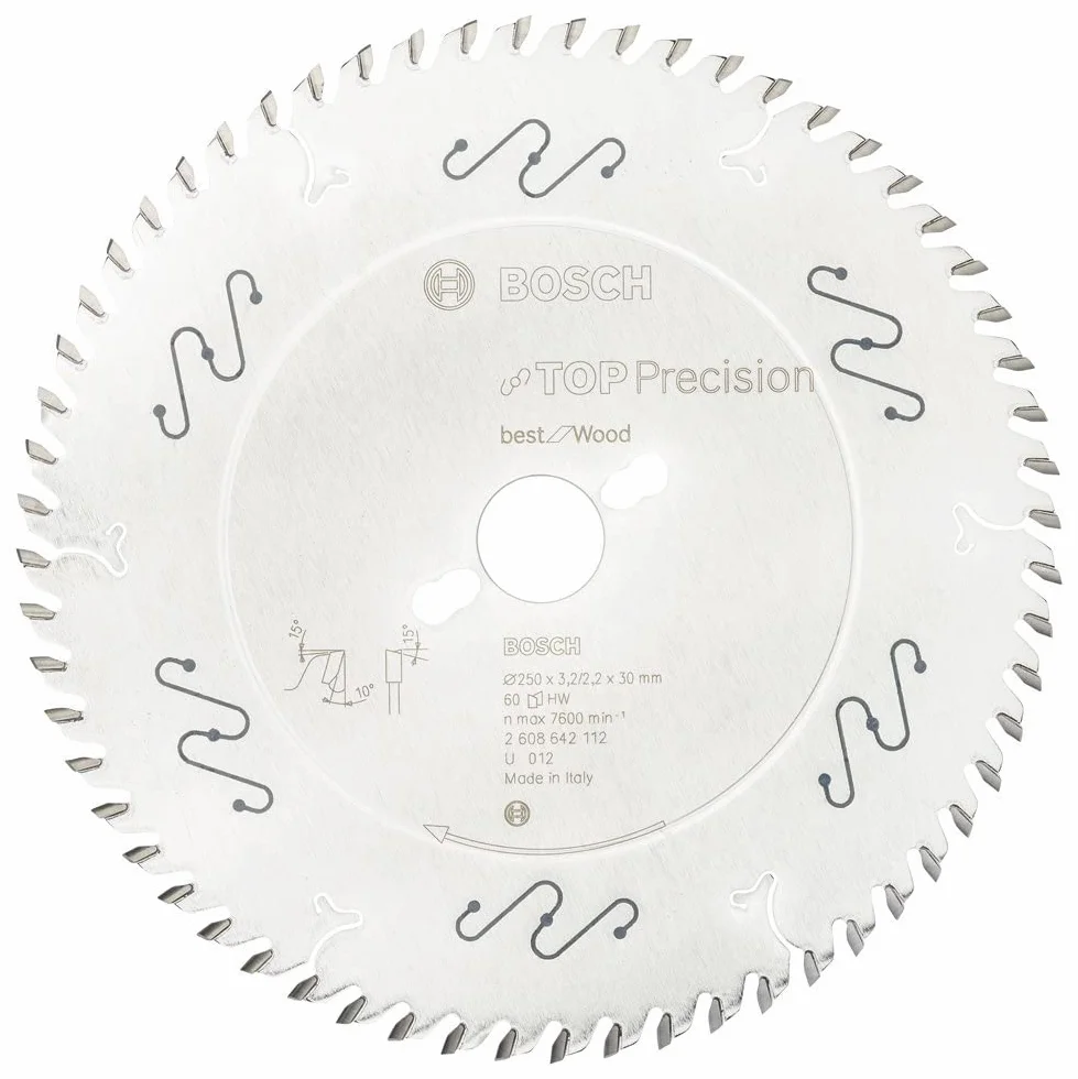 Bosch Profesional TARCZA PILARSKA BS WO S 250x30-60