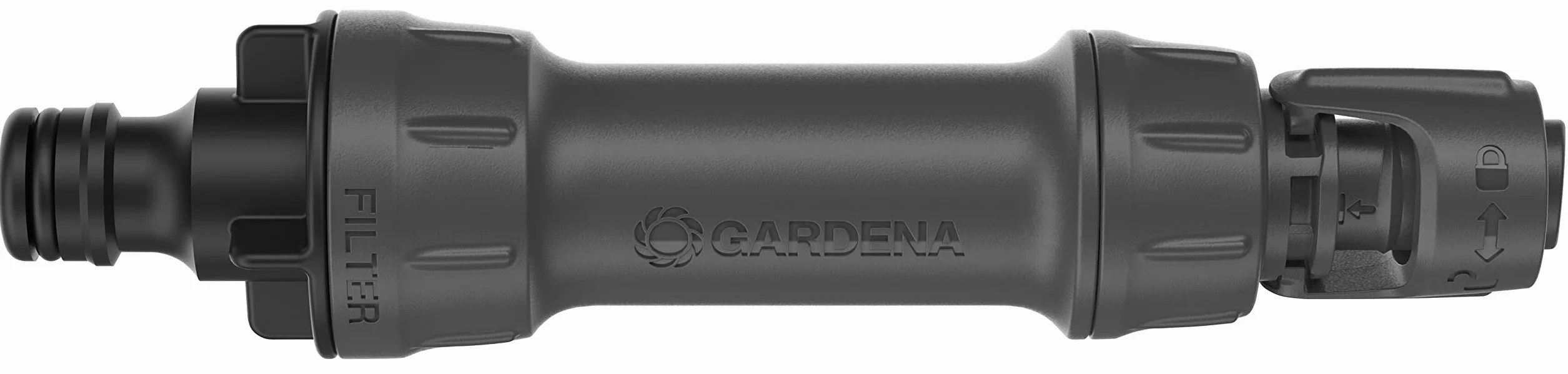 Gardena system Micro-Drip urządzenie podstawowe 1000: Moduł początkowy automatycznego systemu nawadniania, redukuje ciśnienie i filtruje wodę, prosta technika połączeniowa (13333-20)
