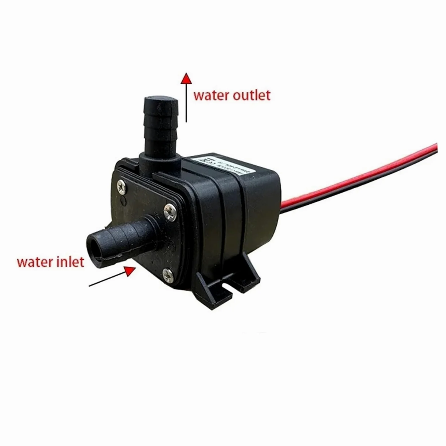 Pompa Do Akwarium 240 L/h, Cicha, DC 12 V, 24, Silnik Solarny Bezszczotkowy, Zanurzeniowa Cyrkulacyjna Basenu, Wodna Wysoce Wydajne Kompleksowe(10PCS,12V 4.8W)