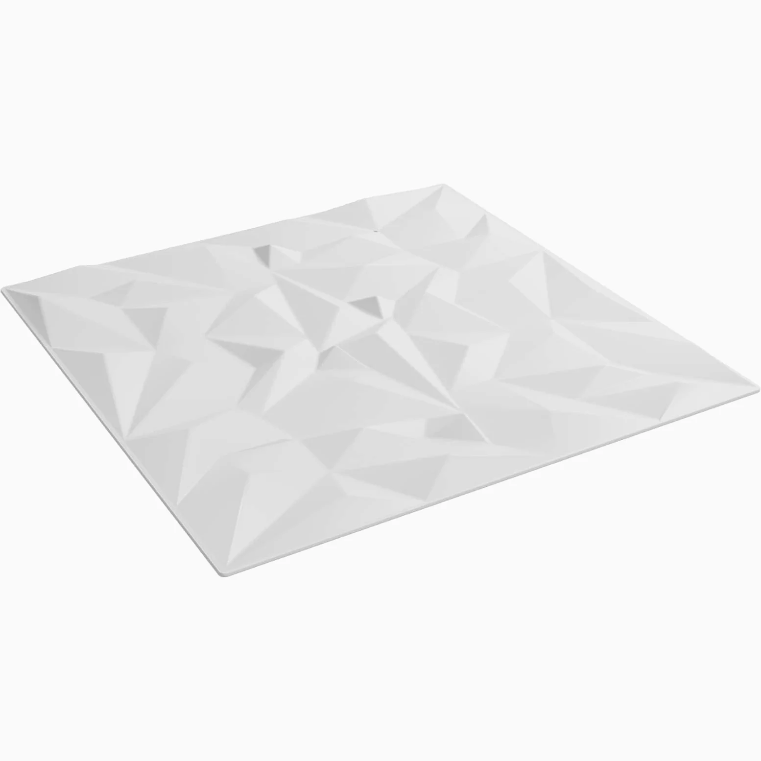 Panele ścienne, 24 sztuki, białe, 50 x 50 cm, pianka XPS, okładzina ścienna 3D, do ścian wewnętrznych i sufitowych z teksturowaną powierzchnią do renowacji i dekoracji salonu, korytarza