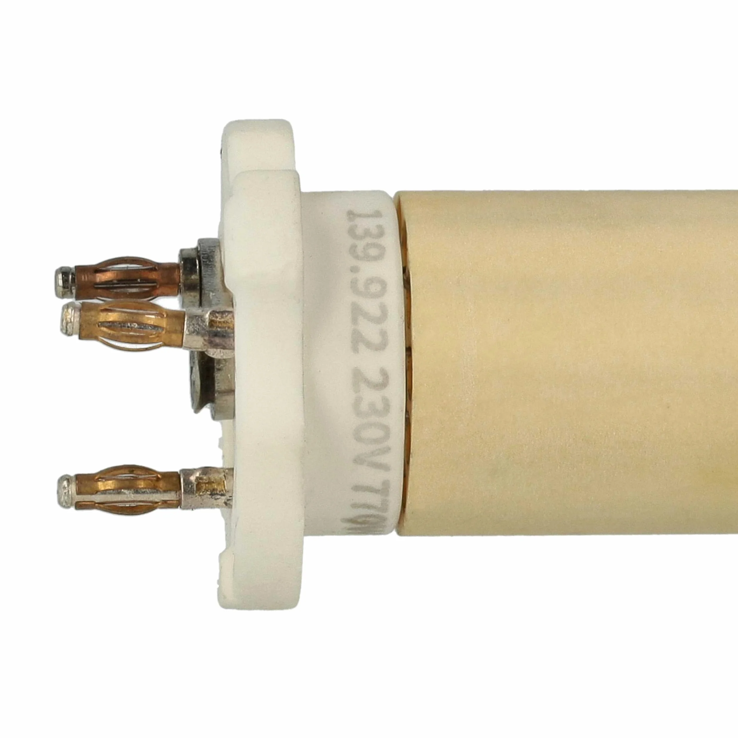 vhbw 2 x element grzejny kompatybilny z pistoletem spawalniczym Leister LHS 15 PREMIUM, CLASSIC, SYSTEM - 770 W, ceramiczny rdzeń grzewczy, 1,68 x 5,5 cm