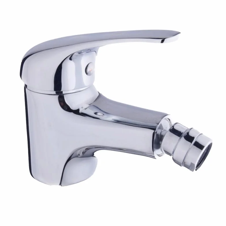 IMPALLI Bidet Łazienka Bateria Jednouchwytowa Bateria Bidet Chromowane Wykończenie Bateria Łazienkowa Bateria Mieszająca Alicja Seria