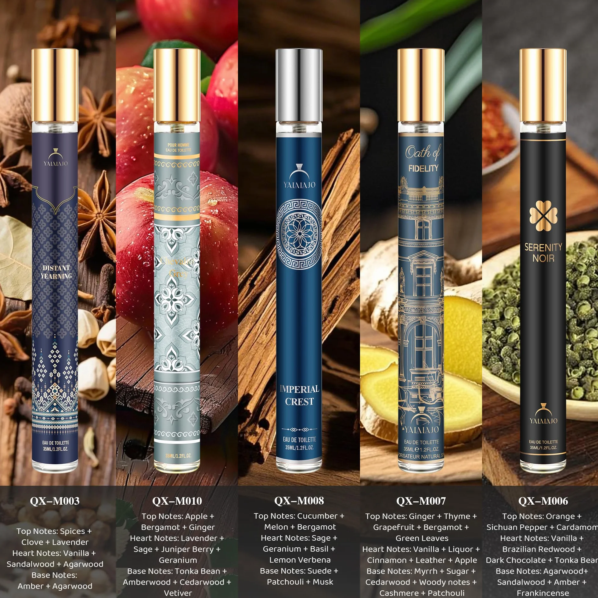 Perfumy męskie, zestaw 10 sztuk, woda perfumowana, prezent dla mężczyzn, długotrwała kolekcja, luksusowe perfumy męskie, mini zestaw perfum w rozmiarze podróżnym dla męża, ojca, na urodziny