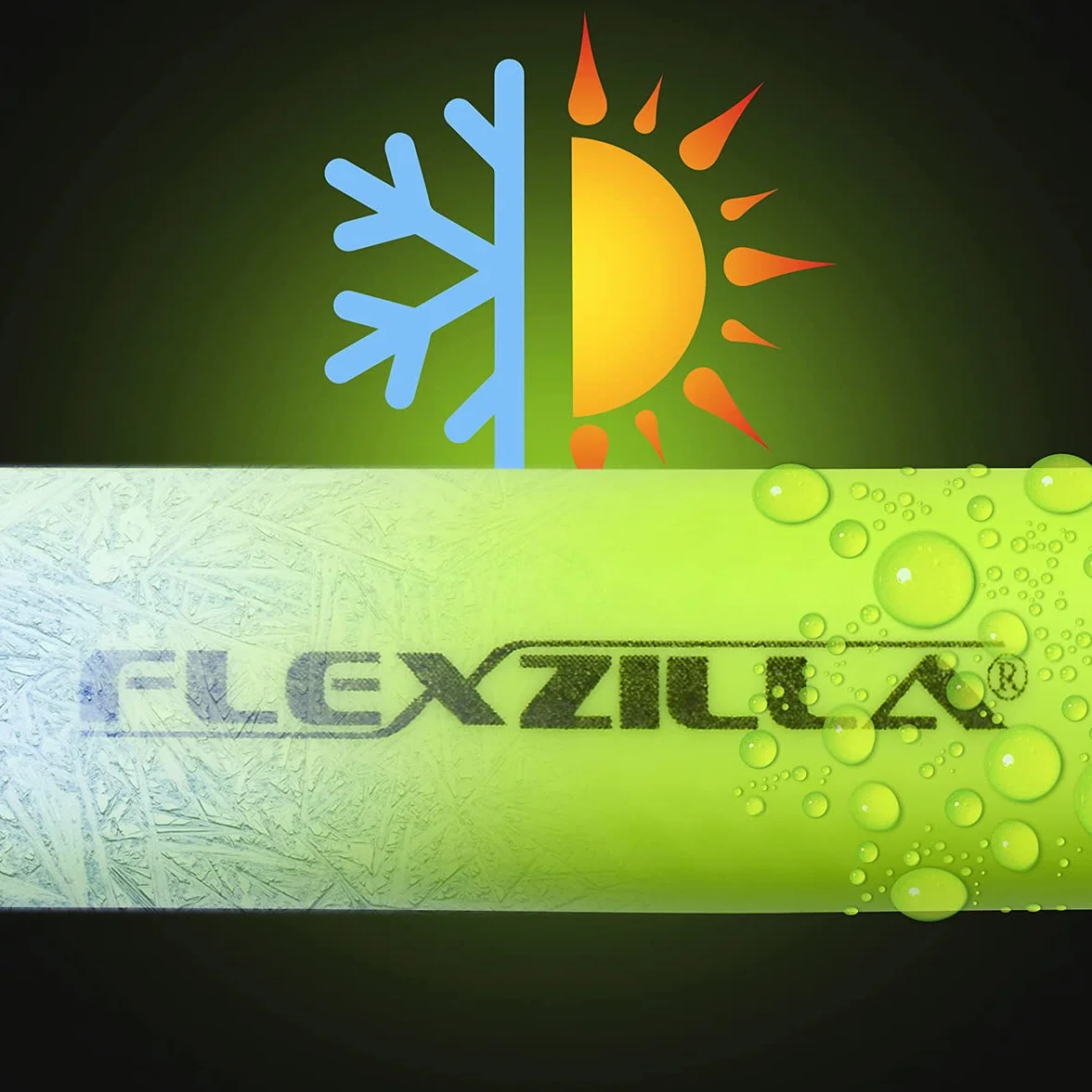 Flexzilla Węże i zawory HFZ1250YW4, (cale) x 50' (nóżki) z końcówkami 1/2"