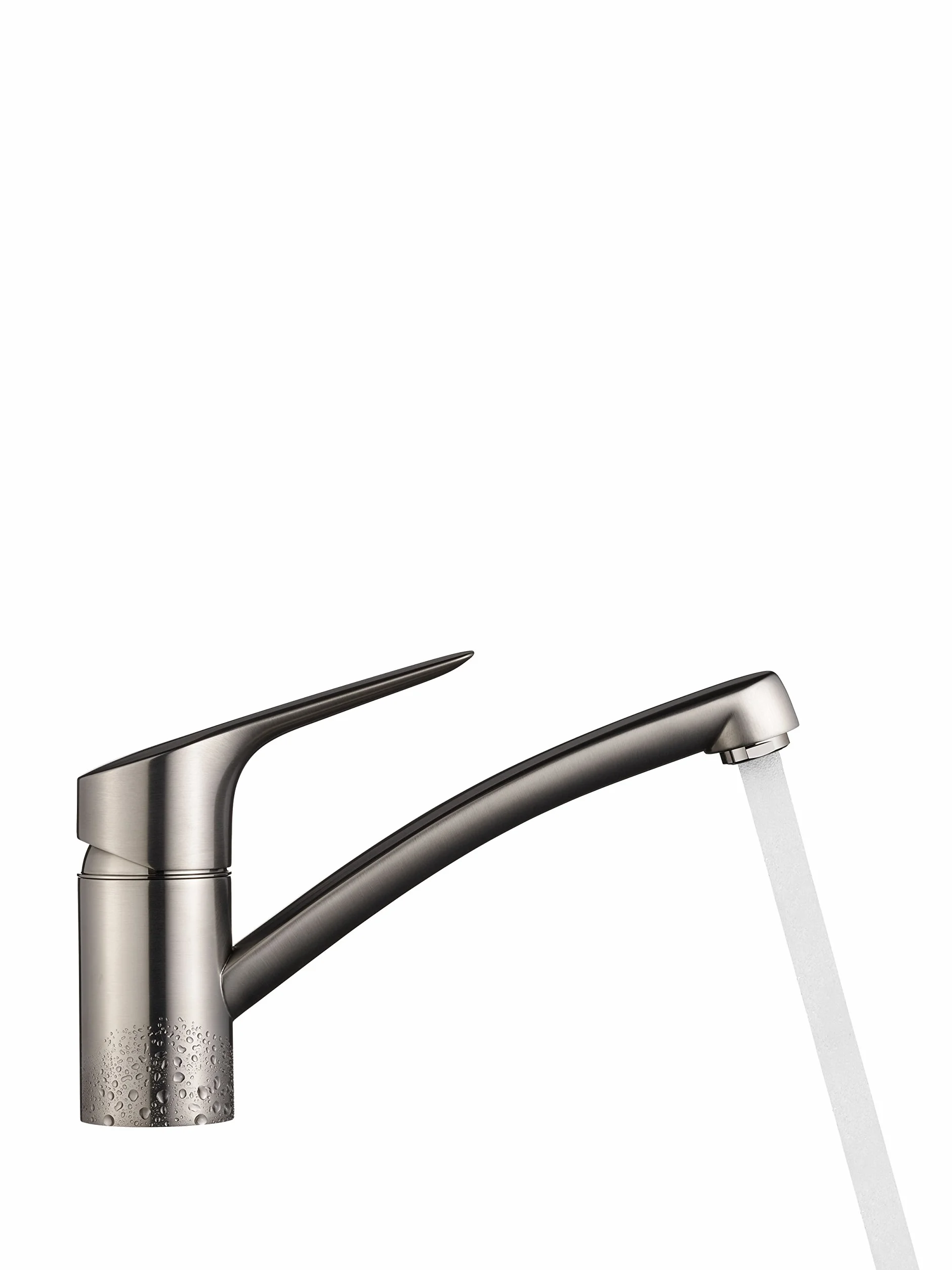 Hansgrohe 13860000 Mysport S bateria zlewozmywakowa do zlewów kuchennych, z dyszą obrotową 360°, szara, 13860800