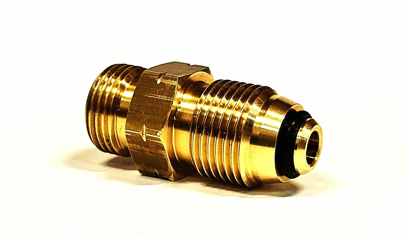 Adapter do butli gazowych 20 lb USA norweski konwersja europejski standard 21,8 mm