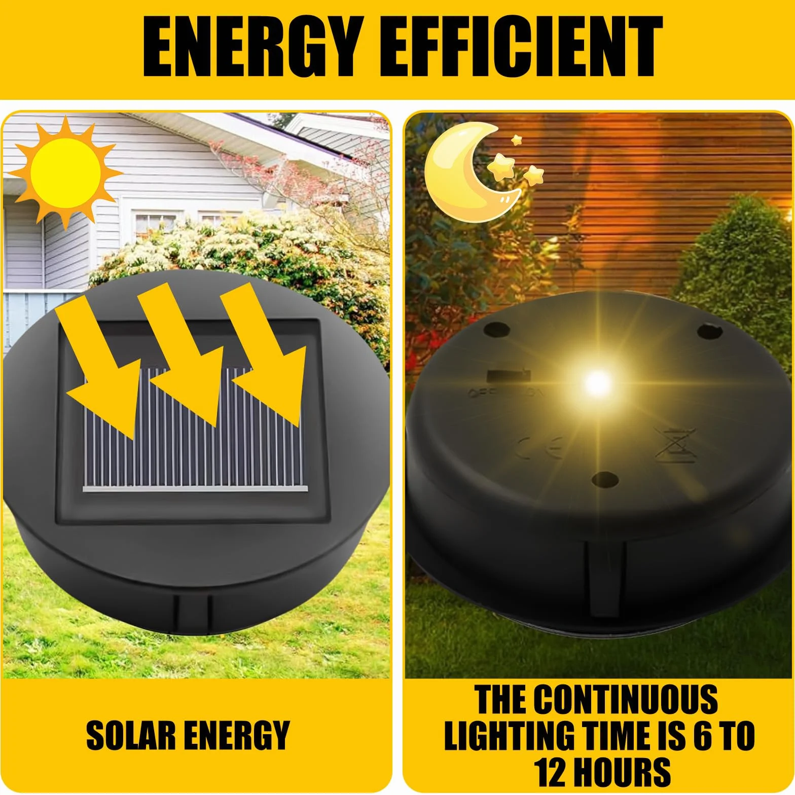 Części zamienne do lamp solarnych, pokrywa zapasowa 8 cm, zamiennik lamp solarnych, moduł solarny z jasną diodą LED do latarni solarnej do ogrodu, na zewnątrz, solarnych lamp ogrodowych i "zrób to sam