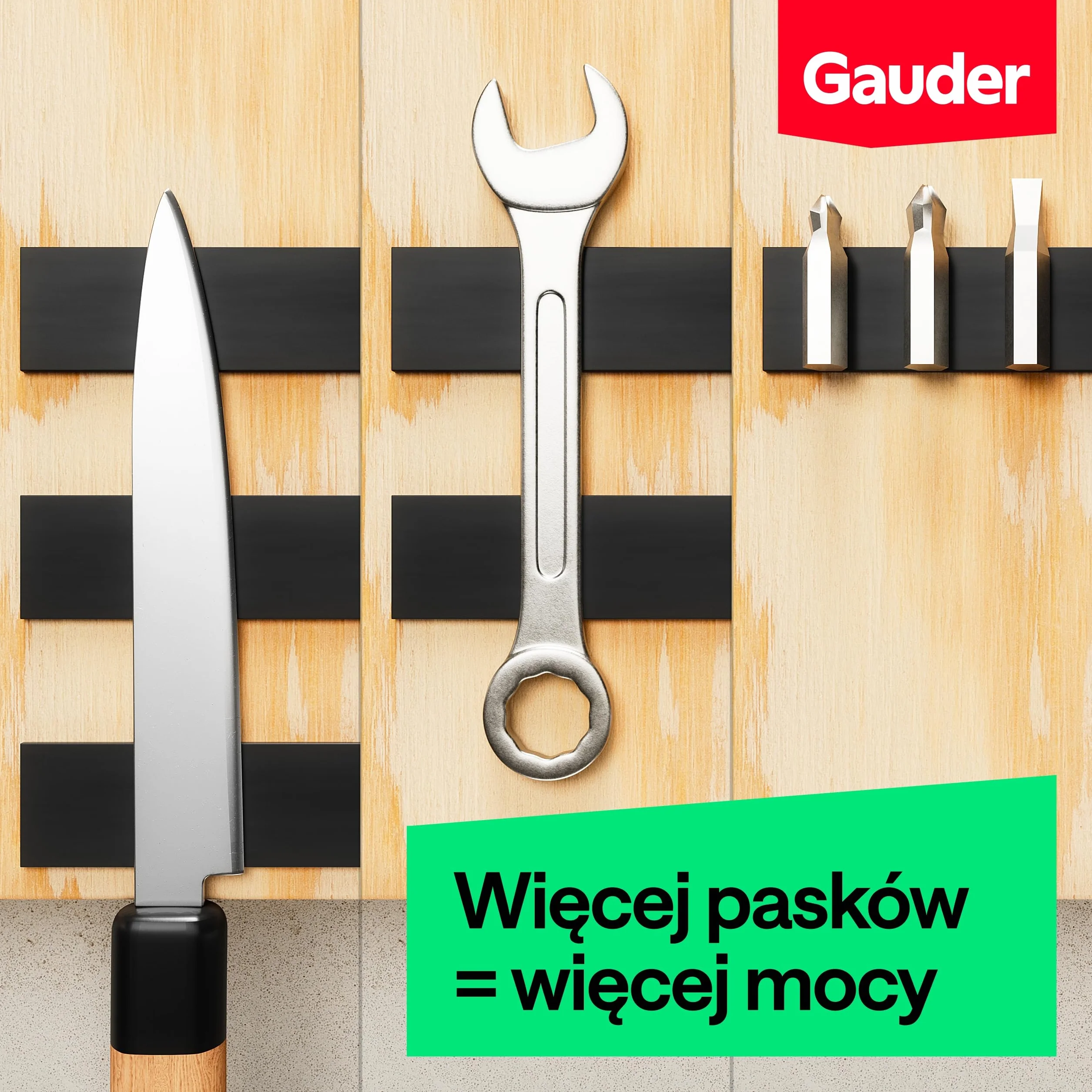 GAUDER Taśma Magnetyczna z Klejem 3M - Samoprzylepny Pasek Magnetyczny do Cięcia - Mocny Magnes z Wysoką Przyczepnością i Trwałą Warstwą 3M (3 m x 15 mm)