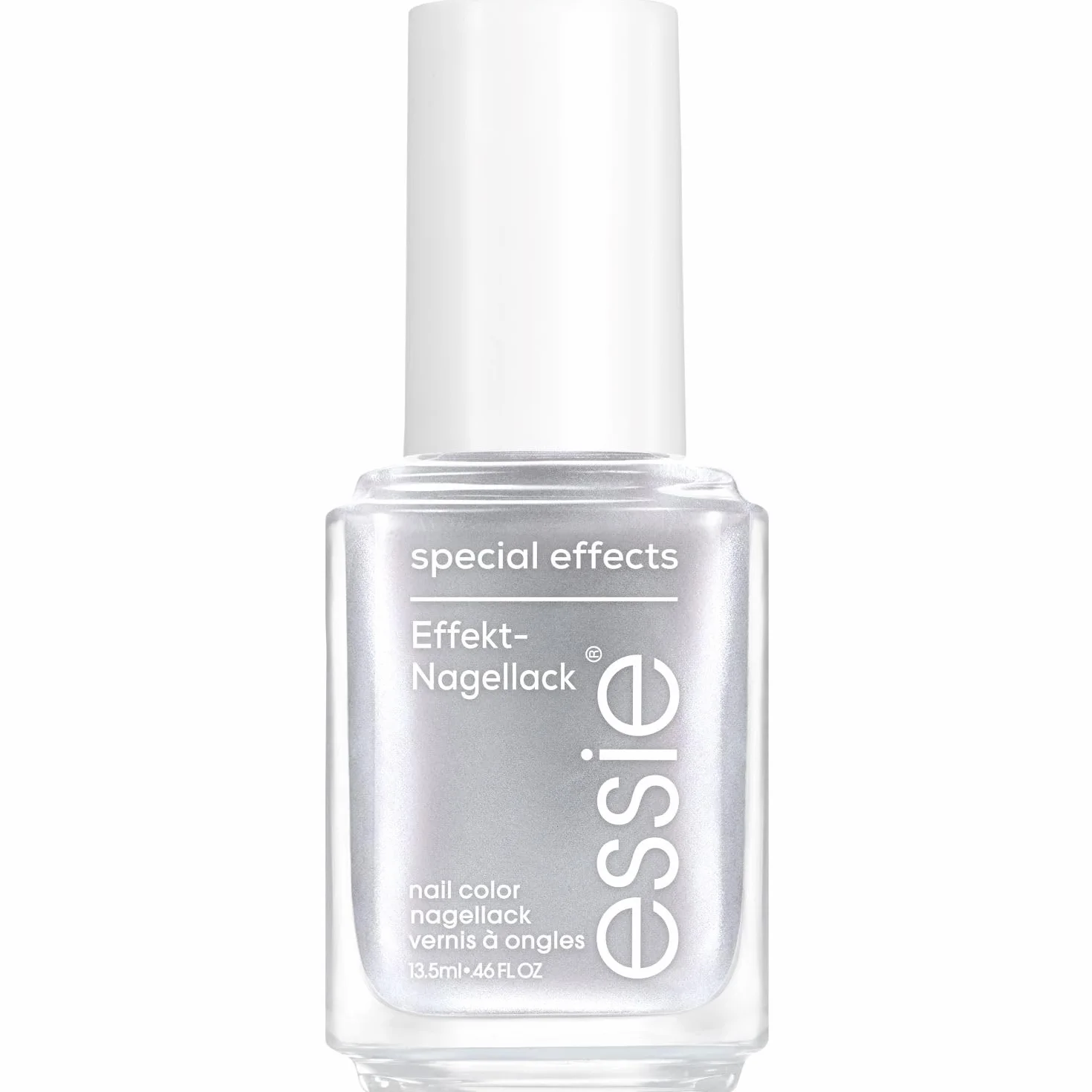 Essie special effects lakier do paznokci nr 5 cosmic chrome lakier do paznokci z artykułami chromowanymi do paznokci o specjalnym efekcie