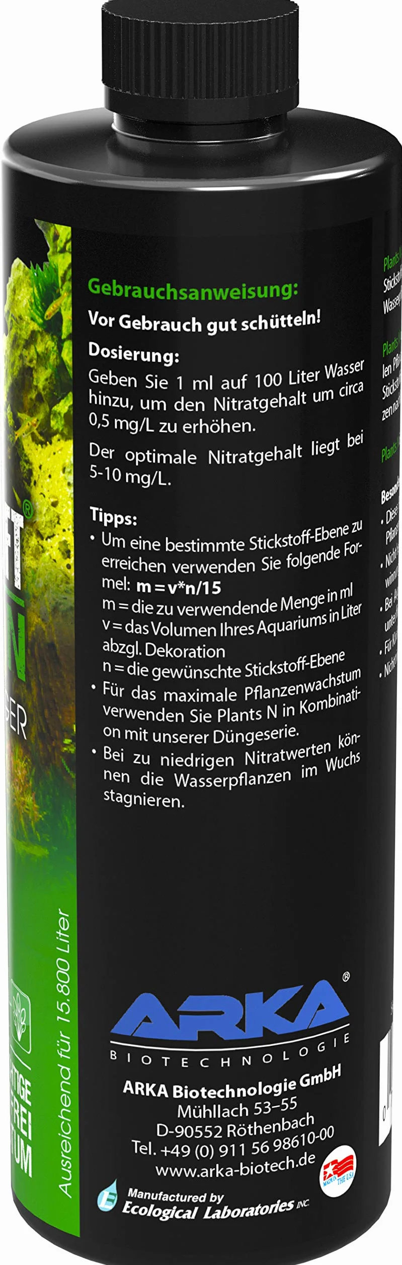MICROBE-LIFT Plants N płynny azot nawóz do akwarium 473 ml