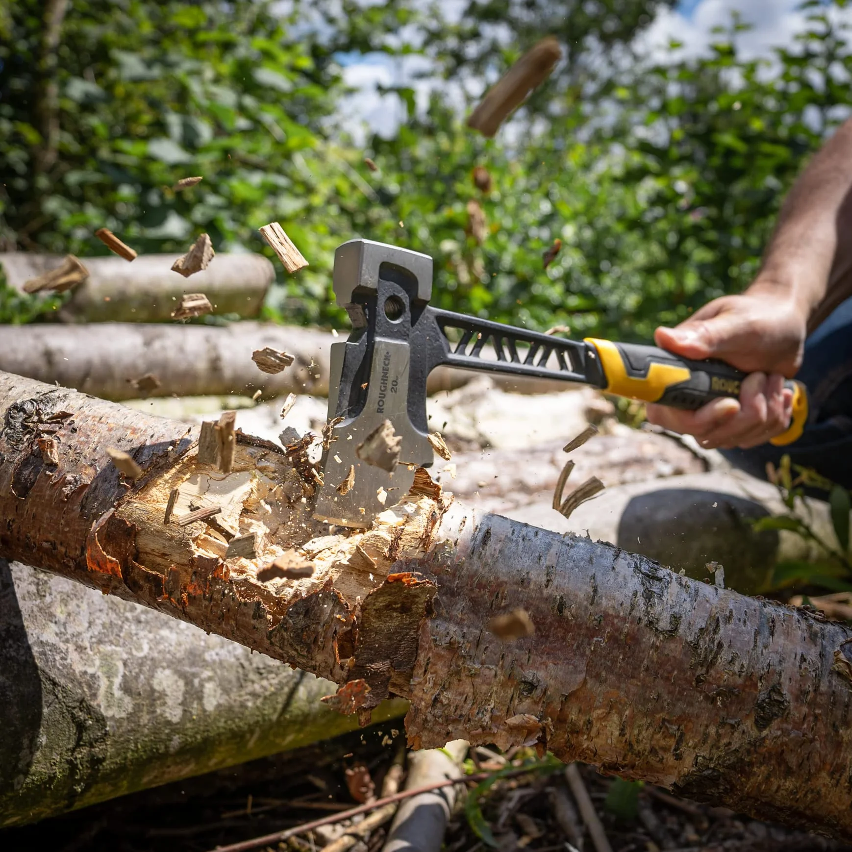 Roughneck ROU11070 Gorilla V-Series Axe 0,6 kg/1¼lbs, czarno-żółty
