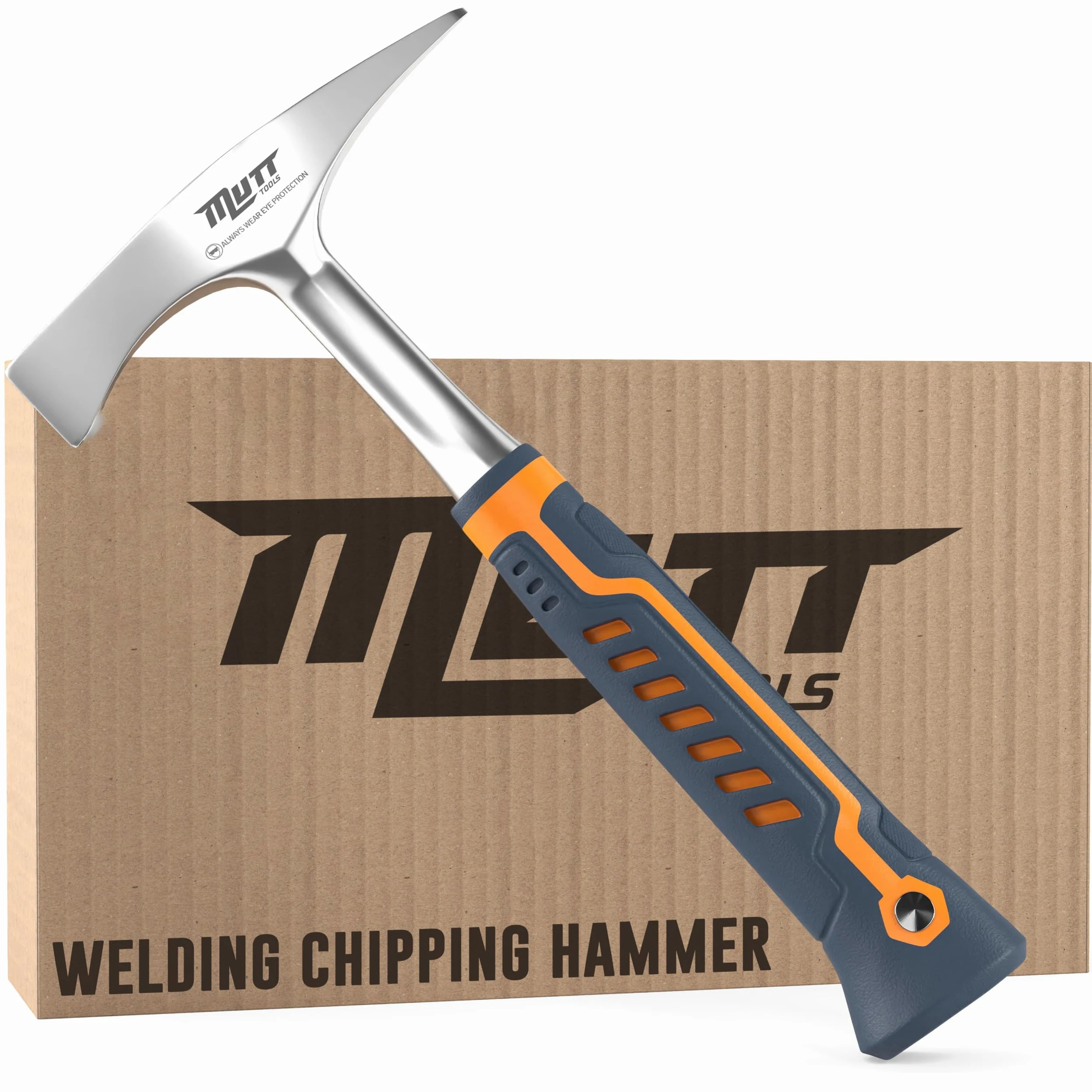 AMERICAN MUTT TOOLS Młotek spawalniczy 400 ml – młot żużlowy, młot udarowy, młot do odpryskiwania, młotek Chipi