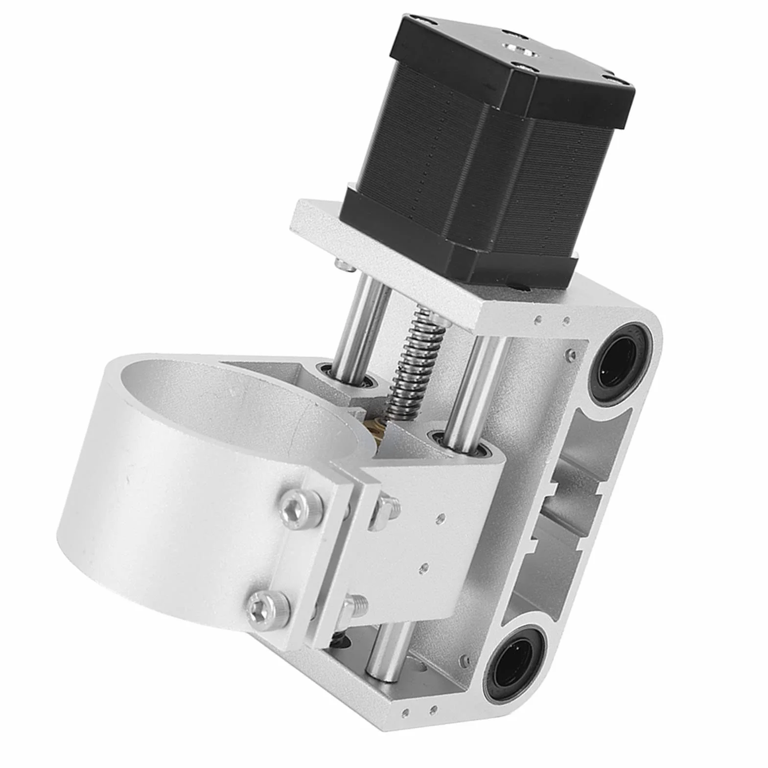 Uchwyt silnika wrzeciona Z, montaż osi ze stopu aluminium 300-500 W 300 500 Uchwyt do elektronarzędzi 52 mm do routera 3018 UM Montaż W 52 mm