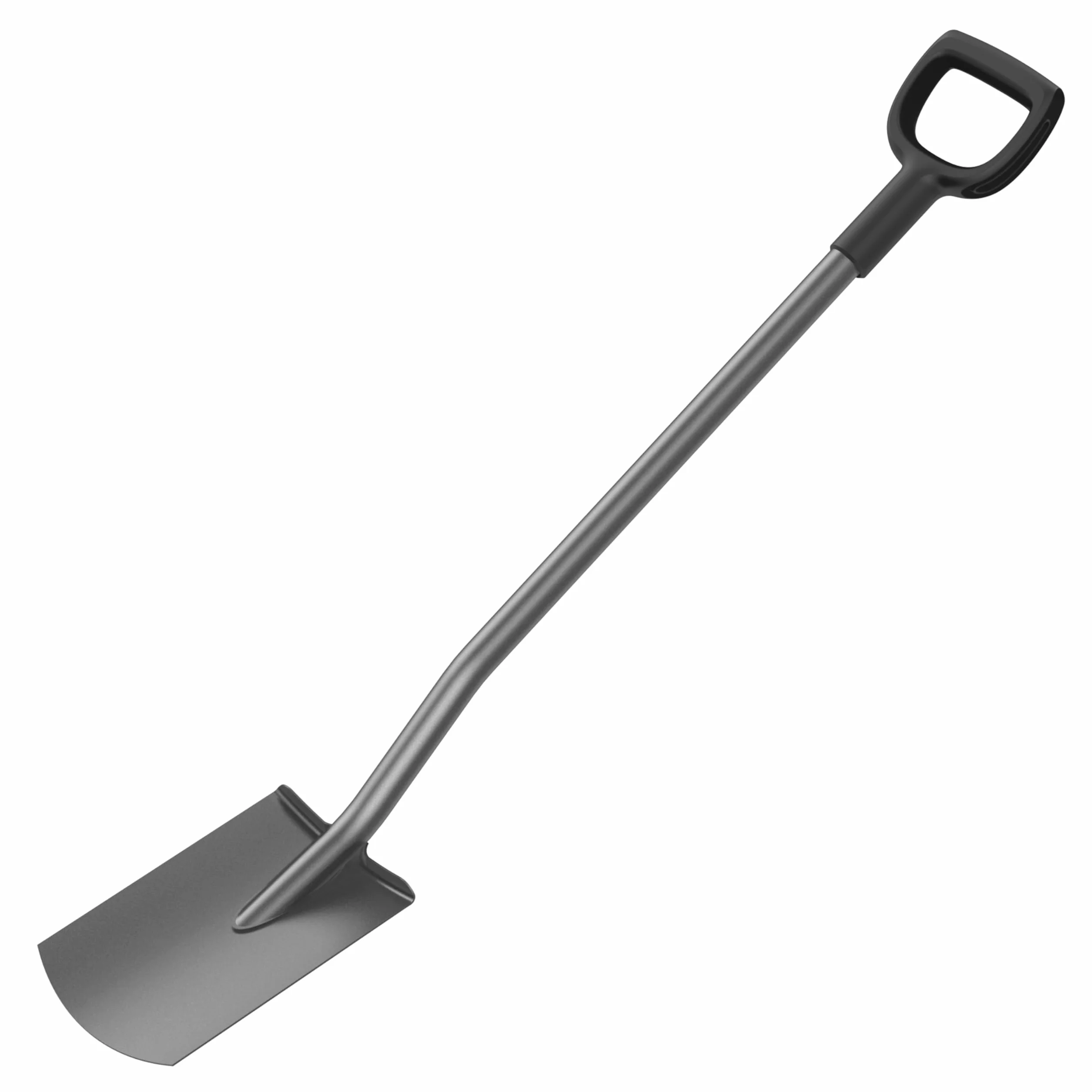 Cellfast Szpadel Prosty ze Stali Hartowanej Indukcyjnie - Ergonomiczny Trzonek i Rączka Kompozytowa - 116 cm Basic